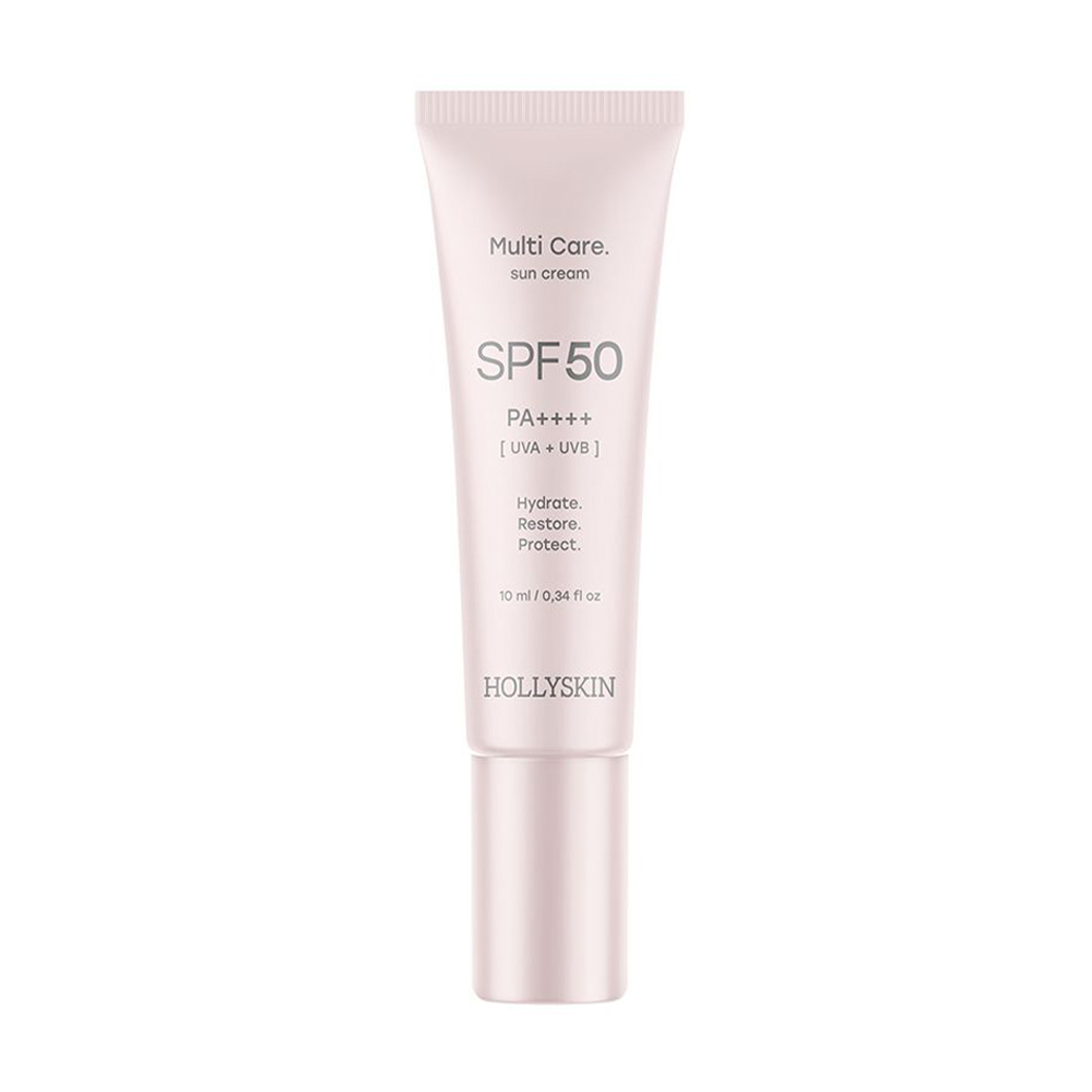 Сонцезахисний крем для обличчя Hollyskin Multi Care Sun Cream, SPF 50, 10 мл