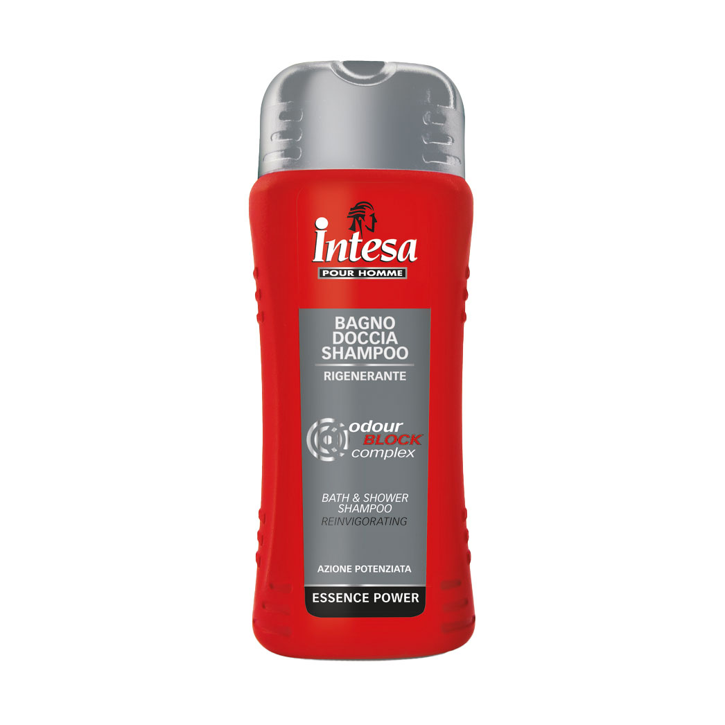 

Чоловічий шампунь-гель для душу Intesa Pour Homme Reinvigorating Bath & Shower Shampoo Essence Power, 500 мл