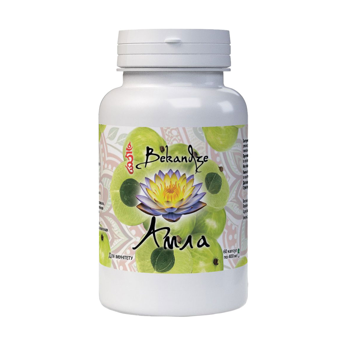 

Амла Bekandze, 400 мг, 60 капсул