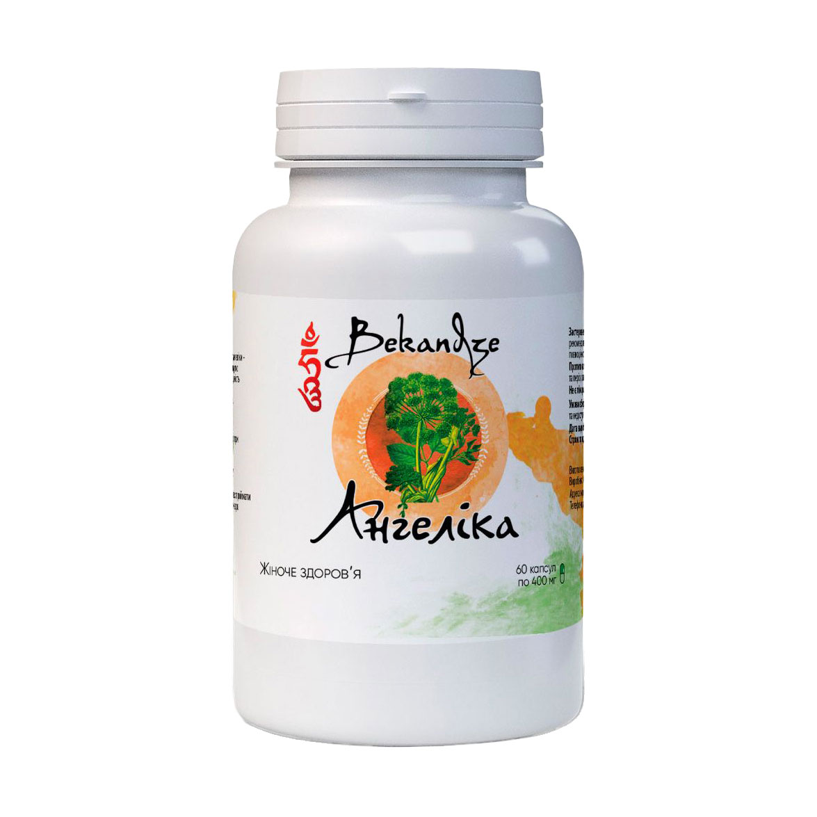 

Ангеліка Bekandze, 400 мг, 60 капсул
