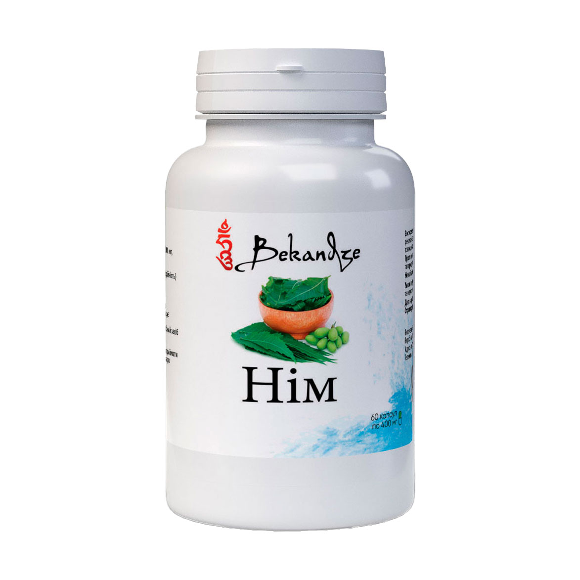 

Нім Bekandze, 400 мг, 60 капсул