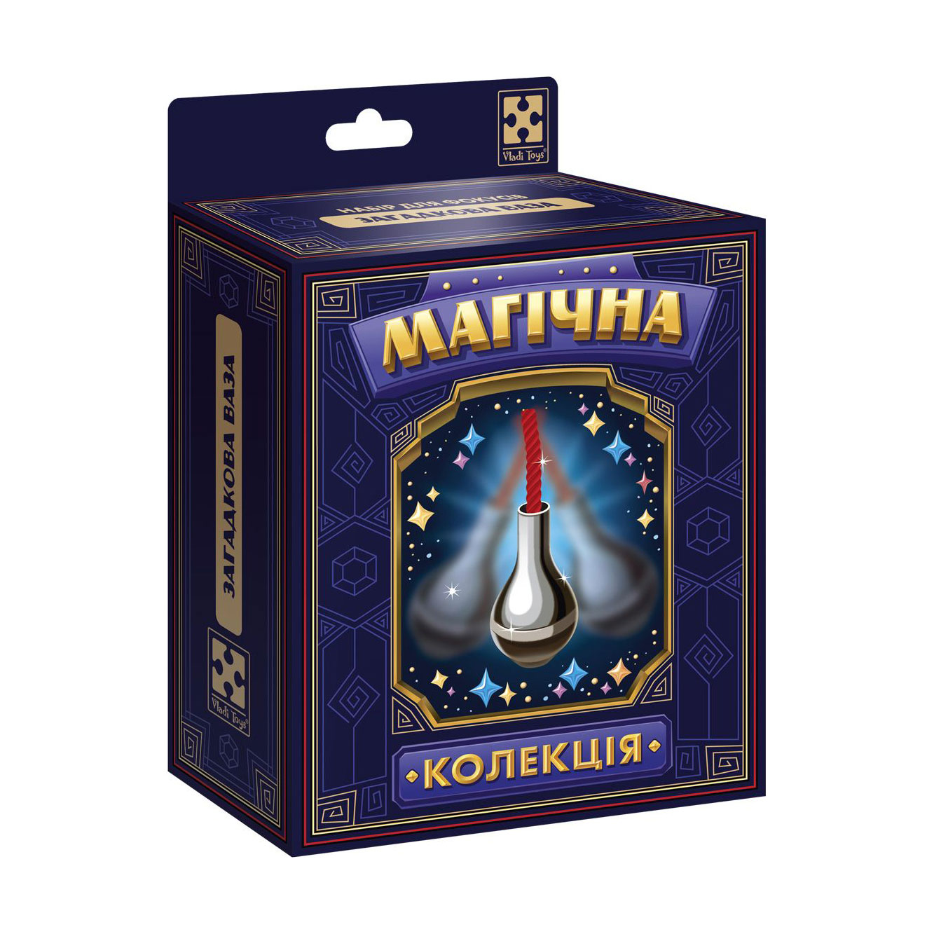 

Настільна гра Набір для фокусів Vladi Toys Магічна колекція Загадкова ваза, 4 елементи, від 8 років (VT6012-05)