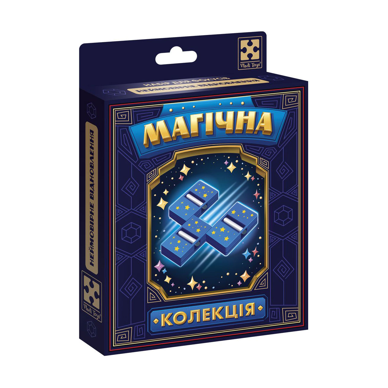 

Настільна гра Набір для фокусів Vladi Toys Магічна колекція Неймовірне відновлення, 6 елементів, від 8 років (VT6012-03)