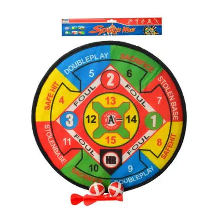 

Дитячий набір для гри в дартс YG Toys на липучках, від 3 років, 37*3*42 см (A058)