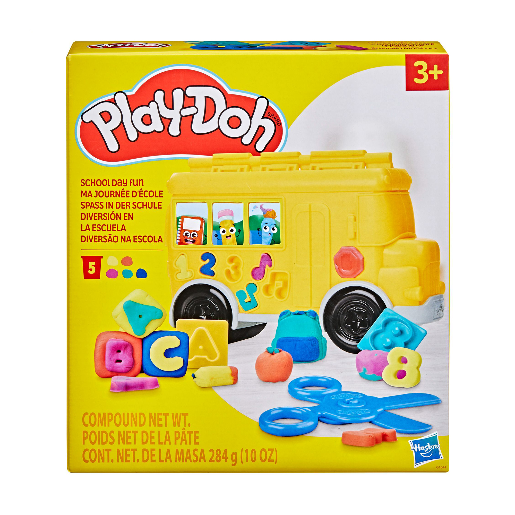 

Набір для творчості Play-Doh Веселий шкільний день, з масою для ліплення, від 3 років (G1641)