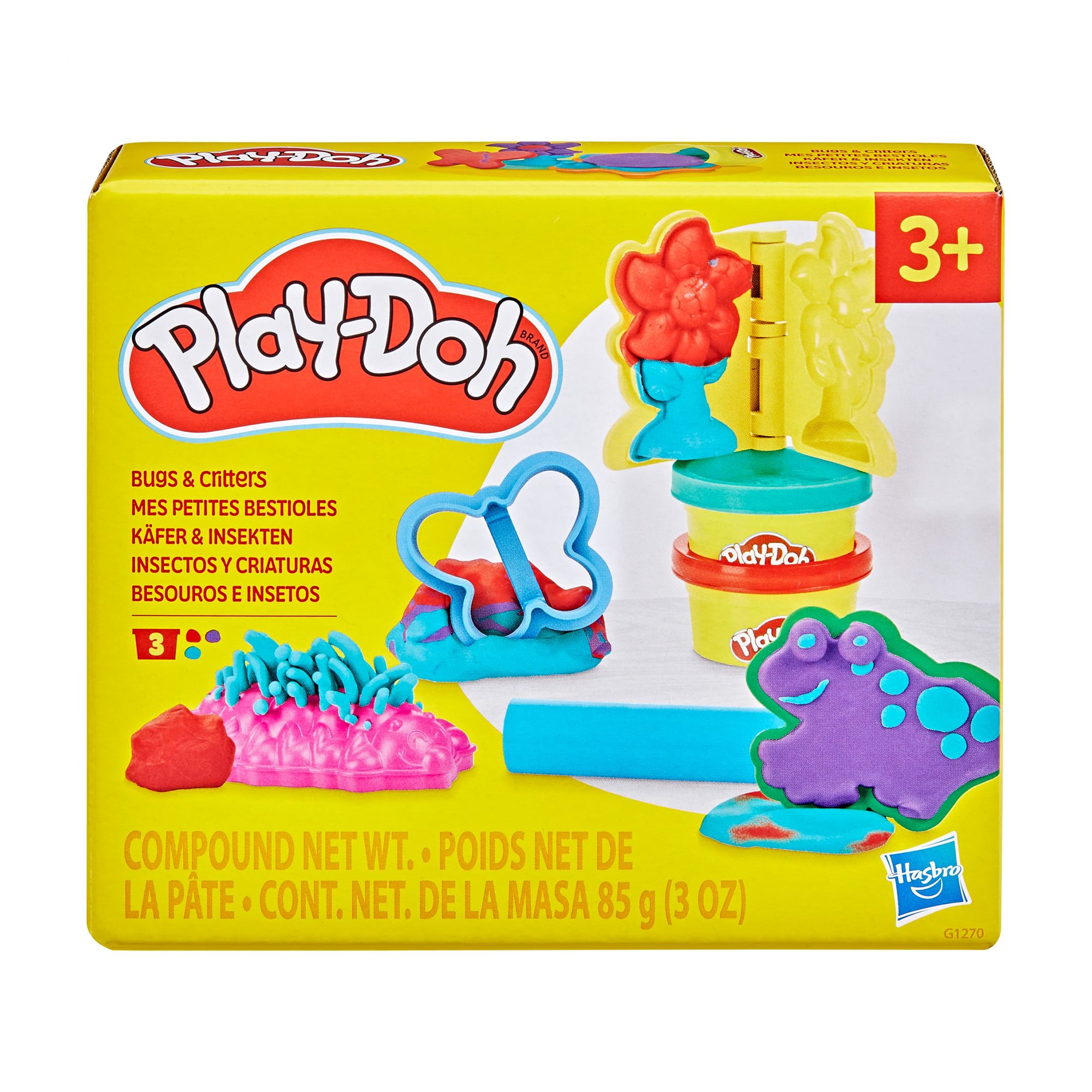 

Набір для творчості Play-Doh Комахи, з масою для ліплення, від 3 років (G1270)