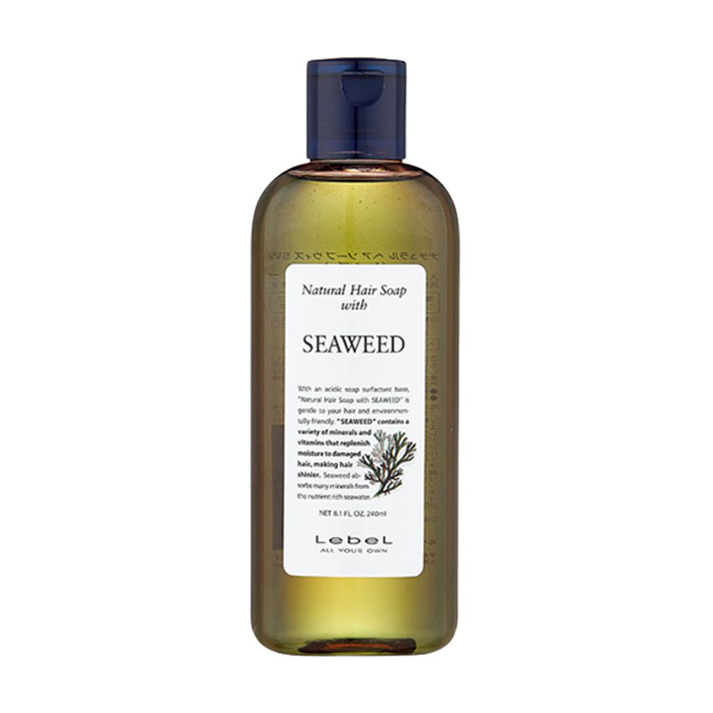 

Шампунь для волосся LebeL Natural Hair Soap With Seaweed з екстрактом морських водоростей, 240 мл