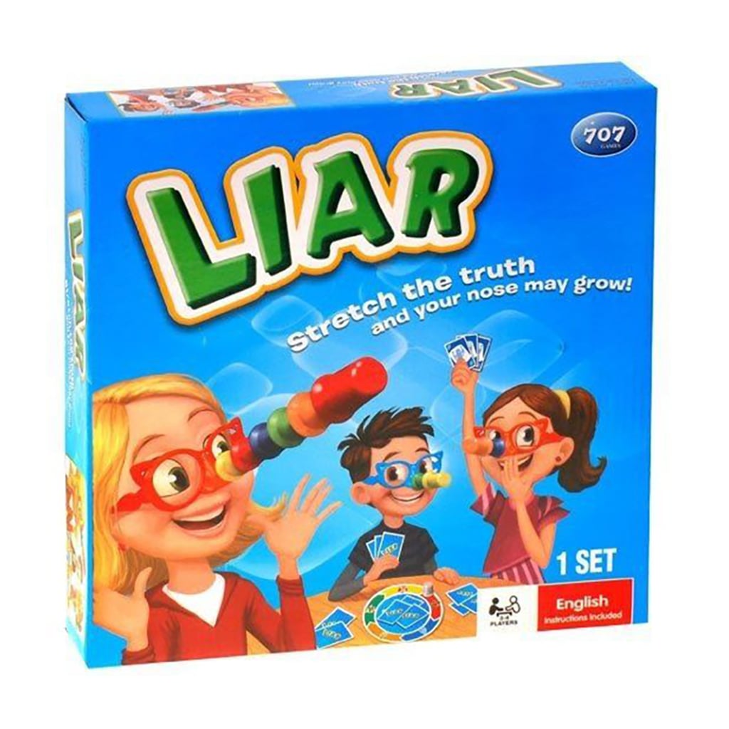 

Настільна гра 707 GAMES Хто брехун, від 4 років, 24*24*7 см (25ANI003)