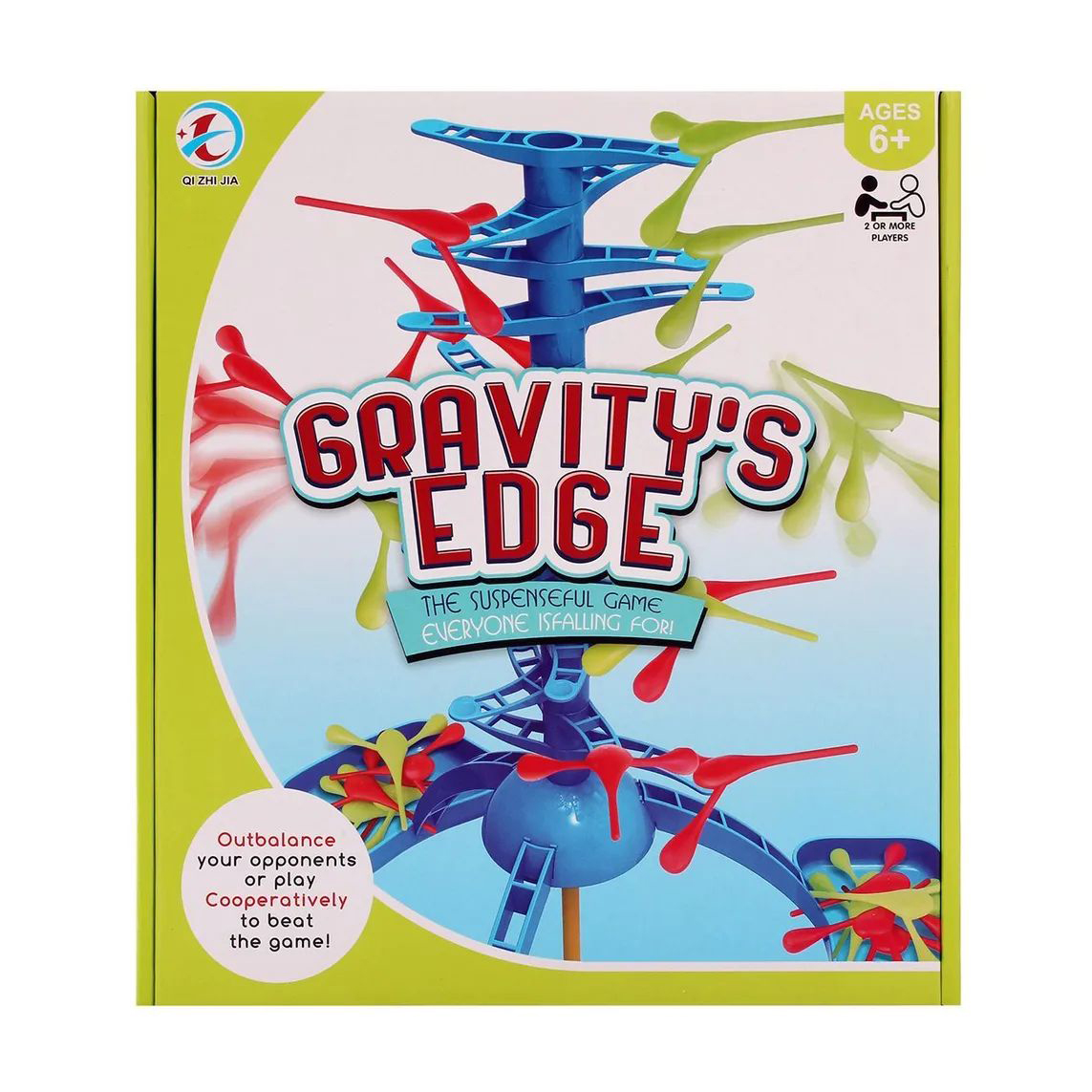 

Настільна гра QI ZHI JIA Край гравітації, від 6 років, 29*20.5*6.5 см (25ANI015)
