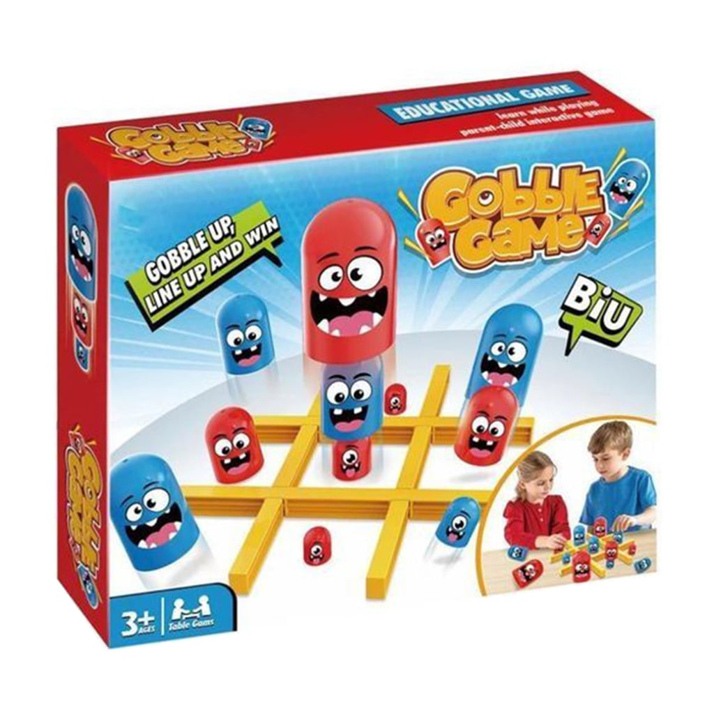 

Настільна гра QS QUAN SHENG Невгамовні гоблери, хрестики-нулики, від 3 років, 23*4.4*19.5 см (25ANI022)