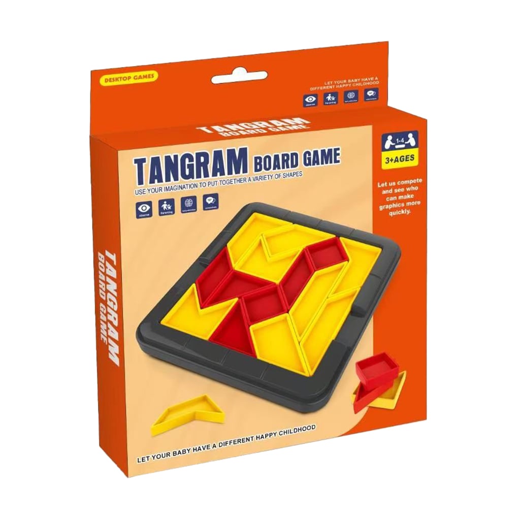 

Настільна магнітна гра TOYRA Танграм, від 3 років, 15.8*19.8*3.5 см (25ANI023)