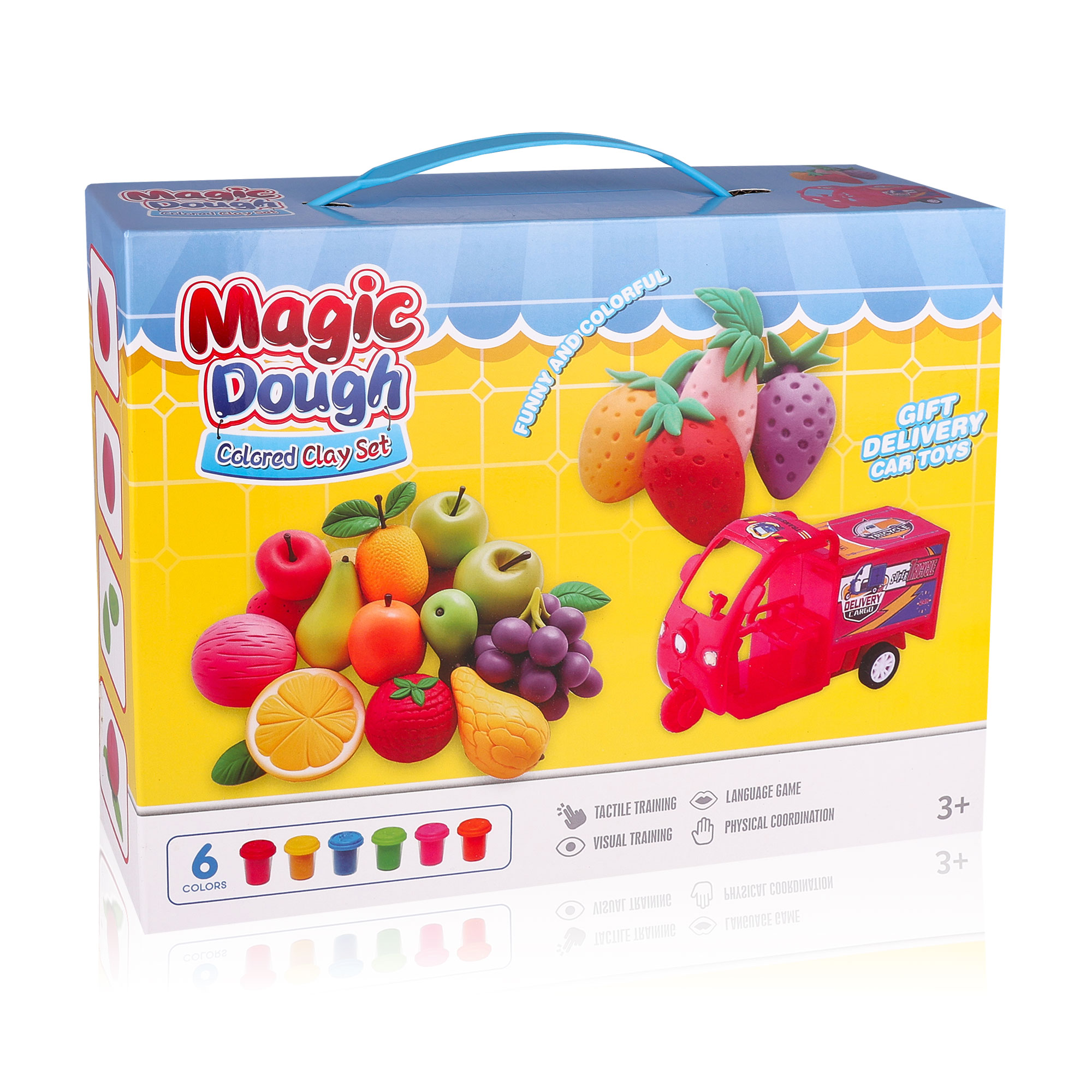 

Набір для ліплення TOYRA Вдалий урожай, від 3 років, 20*7*26 см (8367)