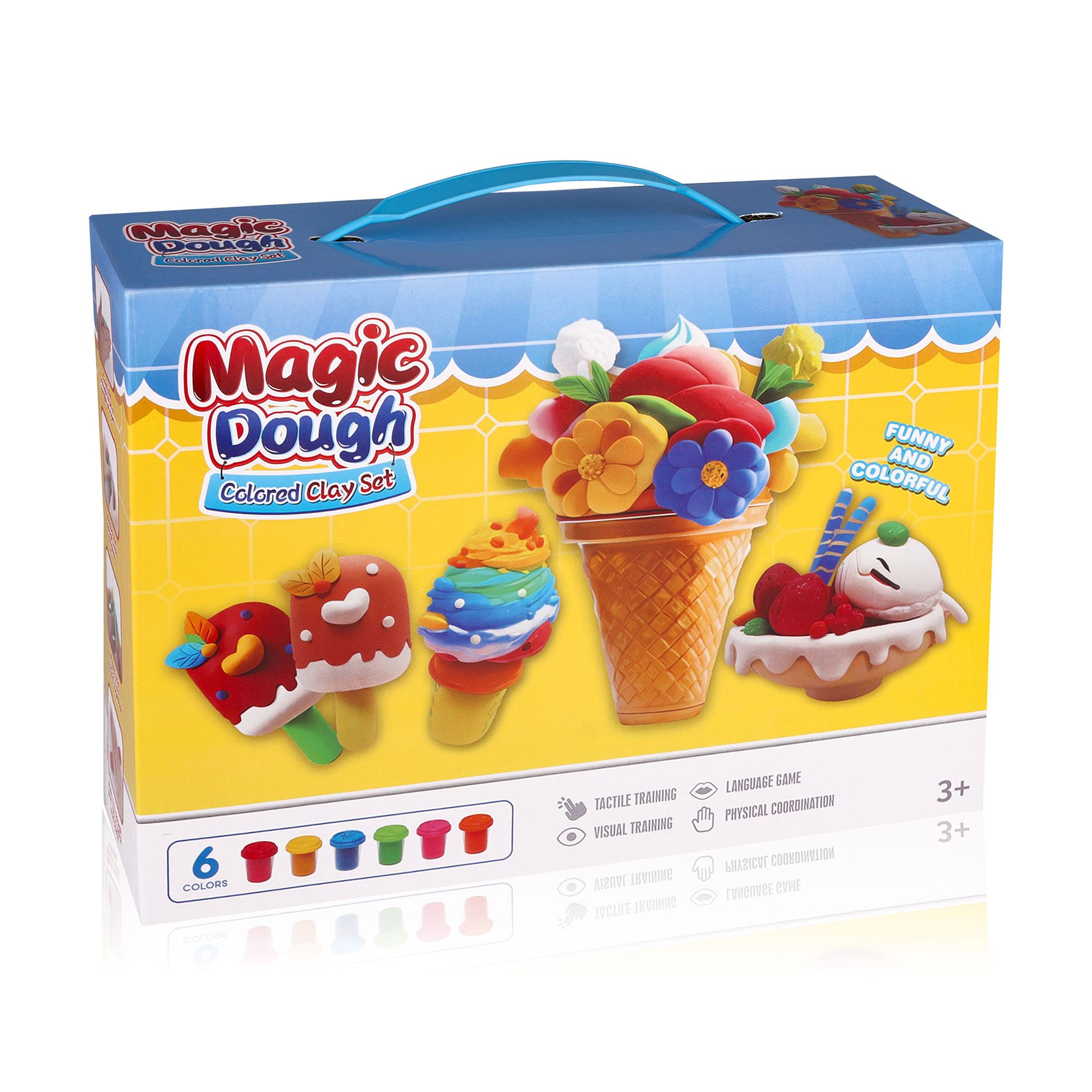 

Набір для ліплення TOYRA Ice Cream, від 3 років, 20*7*26 см (8370)