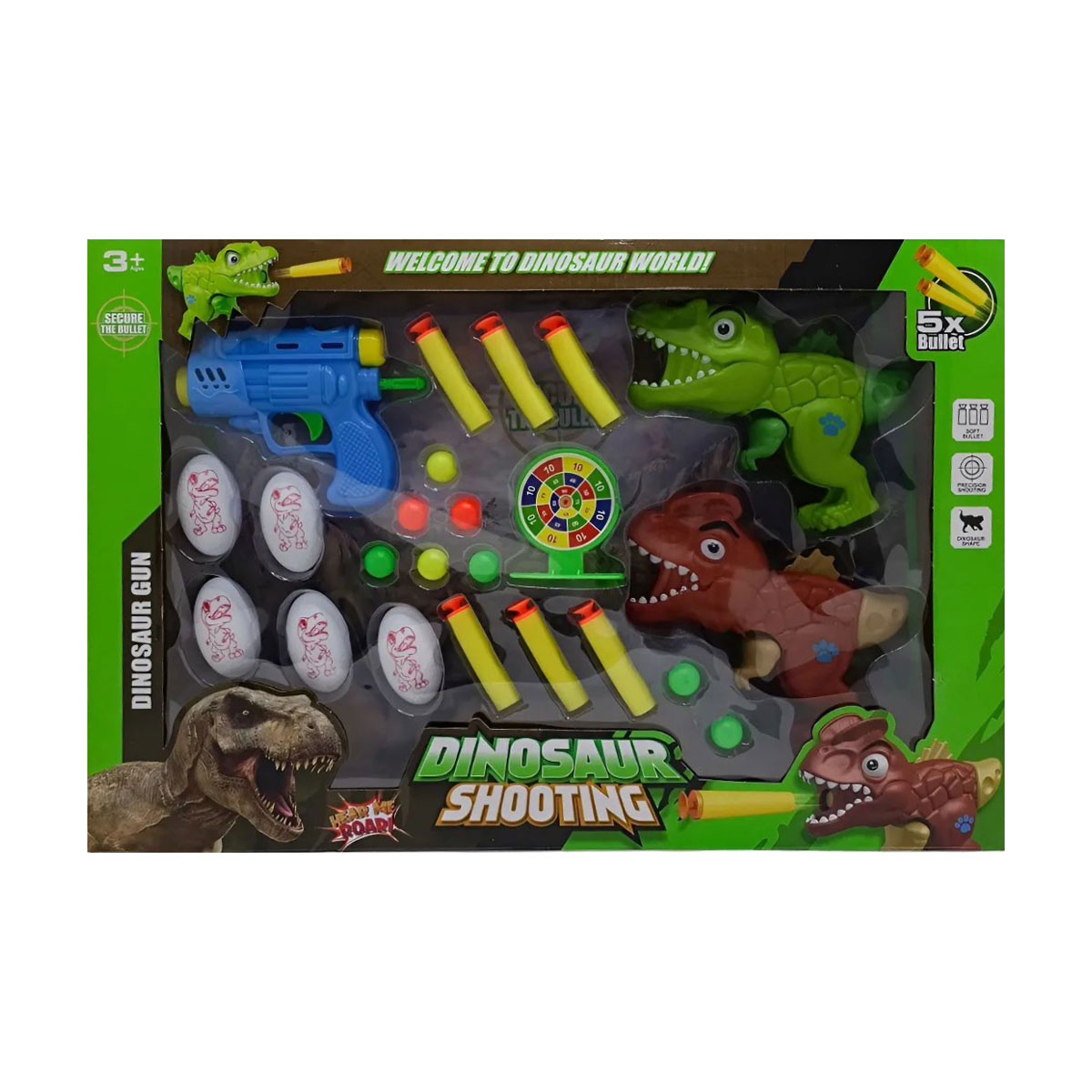 

Уцінка! Дитячий бластер YALIFA Вогонь Юрського періоду, від 3 років (WFM932877)