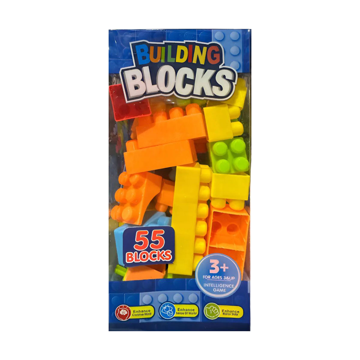 

Дитячий конструктор YUAN SHUN DA від 3 років, 55 елементів (WFM989854)