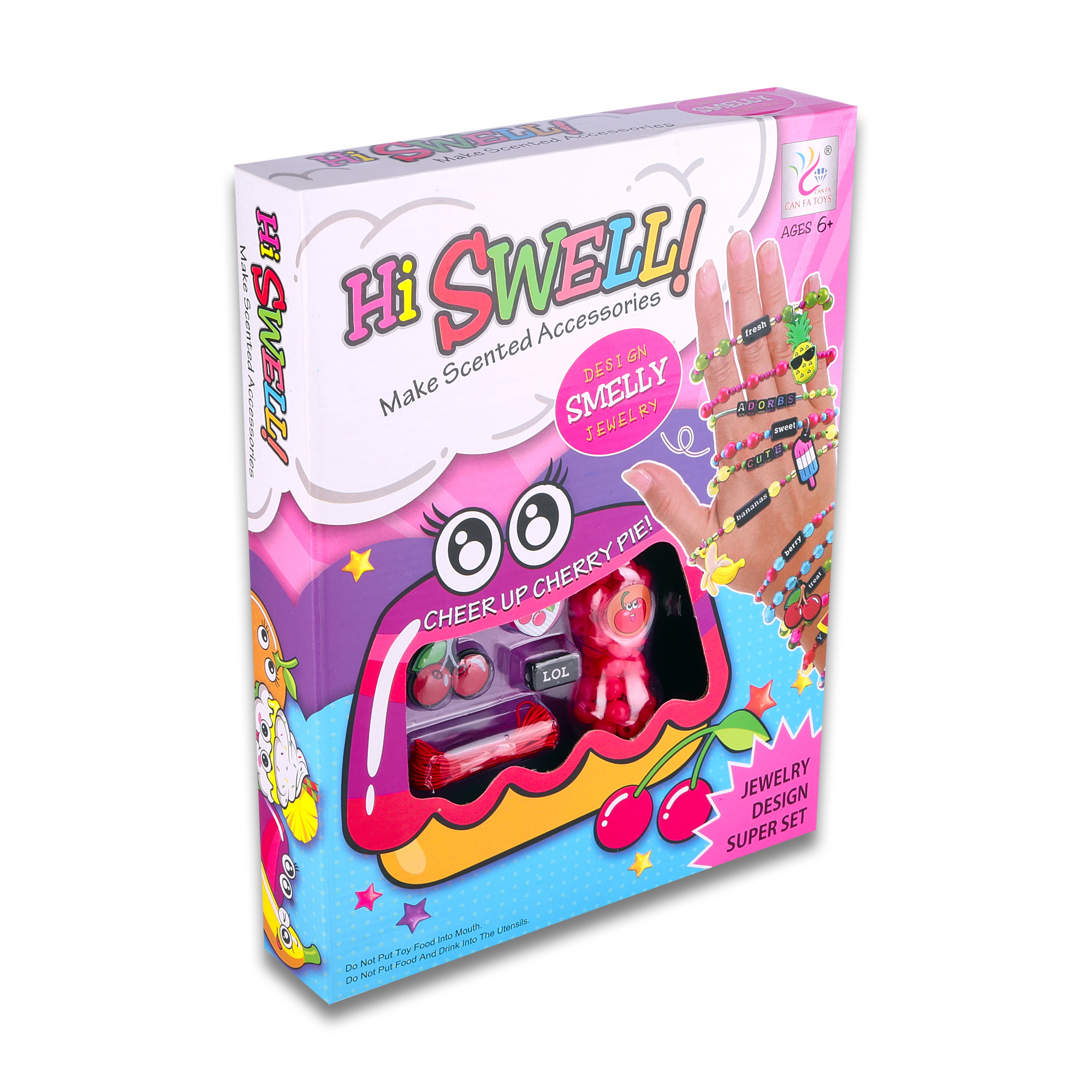 

Дитячий набір для створеня прикрас Can Fa Toys Ягідний стиль, від 6 років (WFM810337)