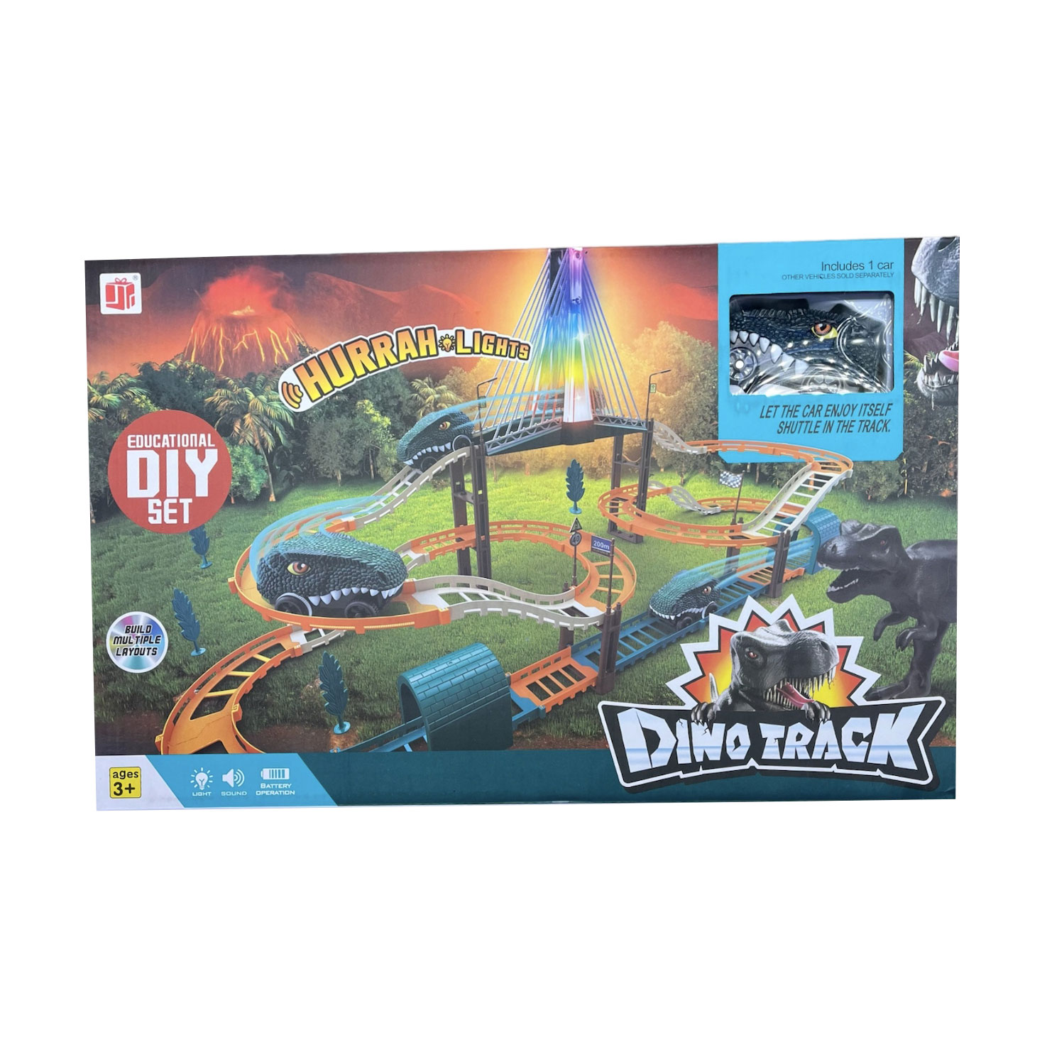 

Дитячий трек TOYRA Зубастий старт, від 3 років (WFM956509)