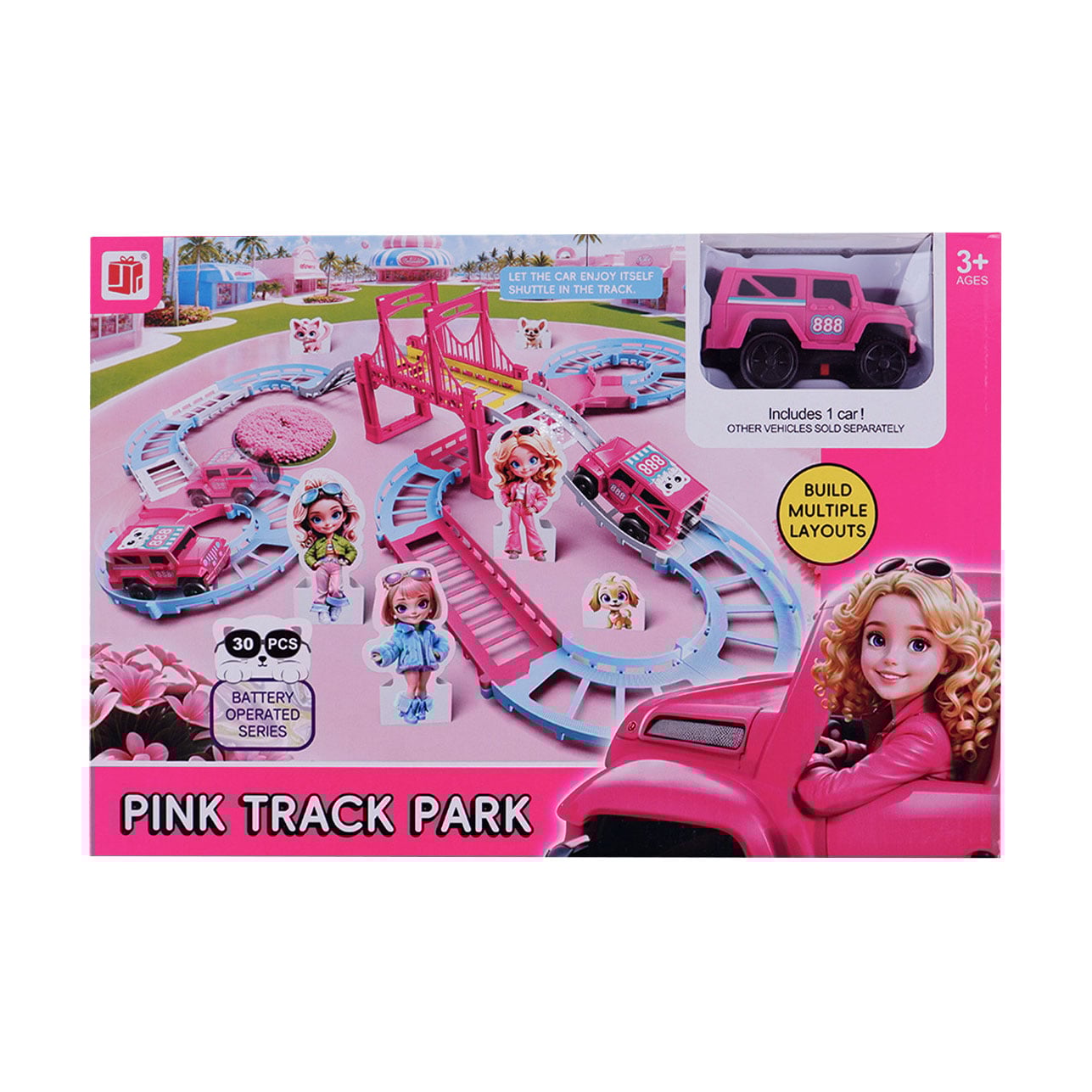 

Дитячий трек TOYRA Швидкість принцеси, від 3 років (WFM873837)