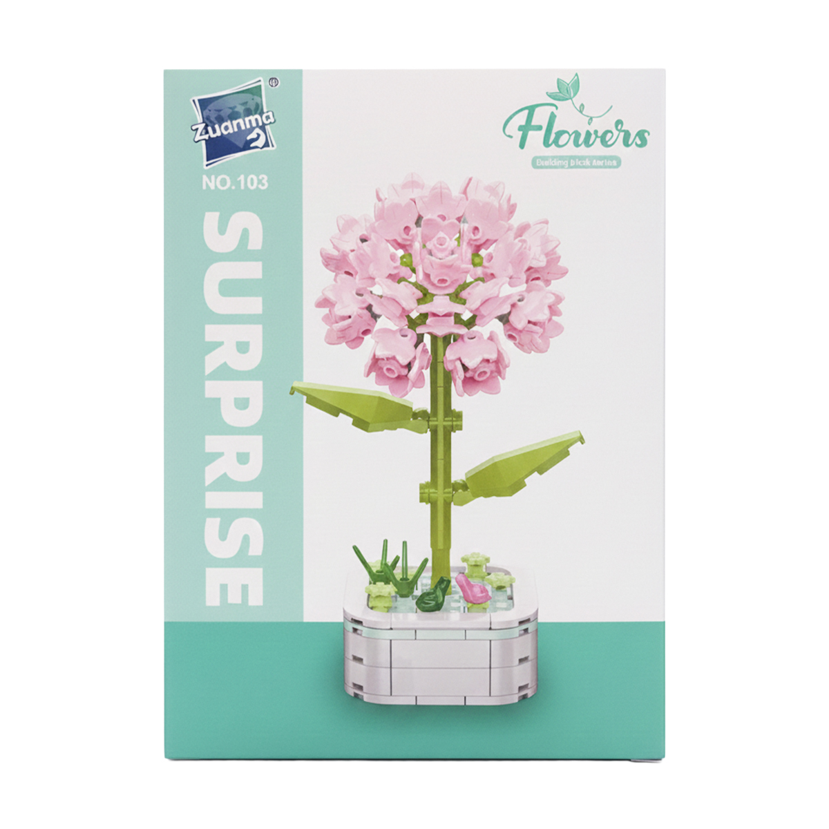 

Дитячий конструктор Zuanma Гортензія, від 6 років, 172 деталі (WFM863594)