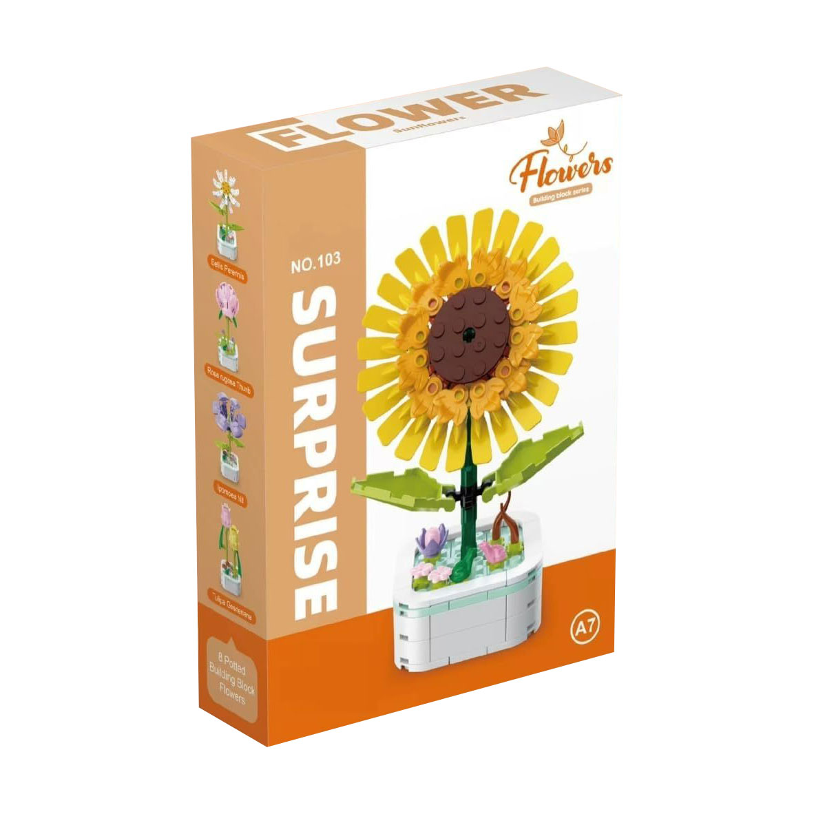 

Дитячий конструктор Zuanma Дотик сонця, від 7 років, 127 деталей (WFM863572)