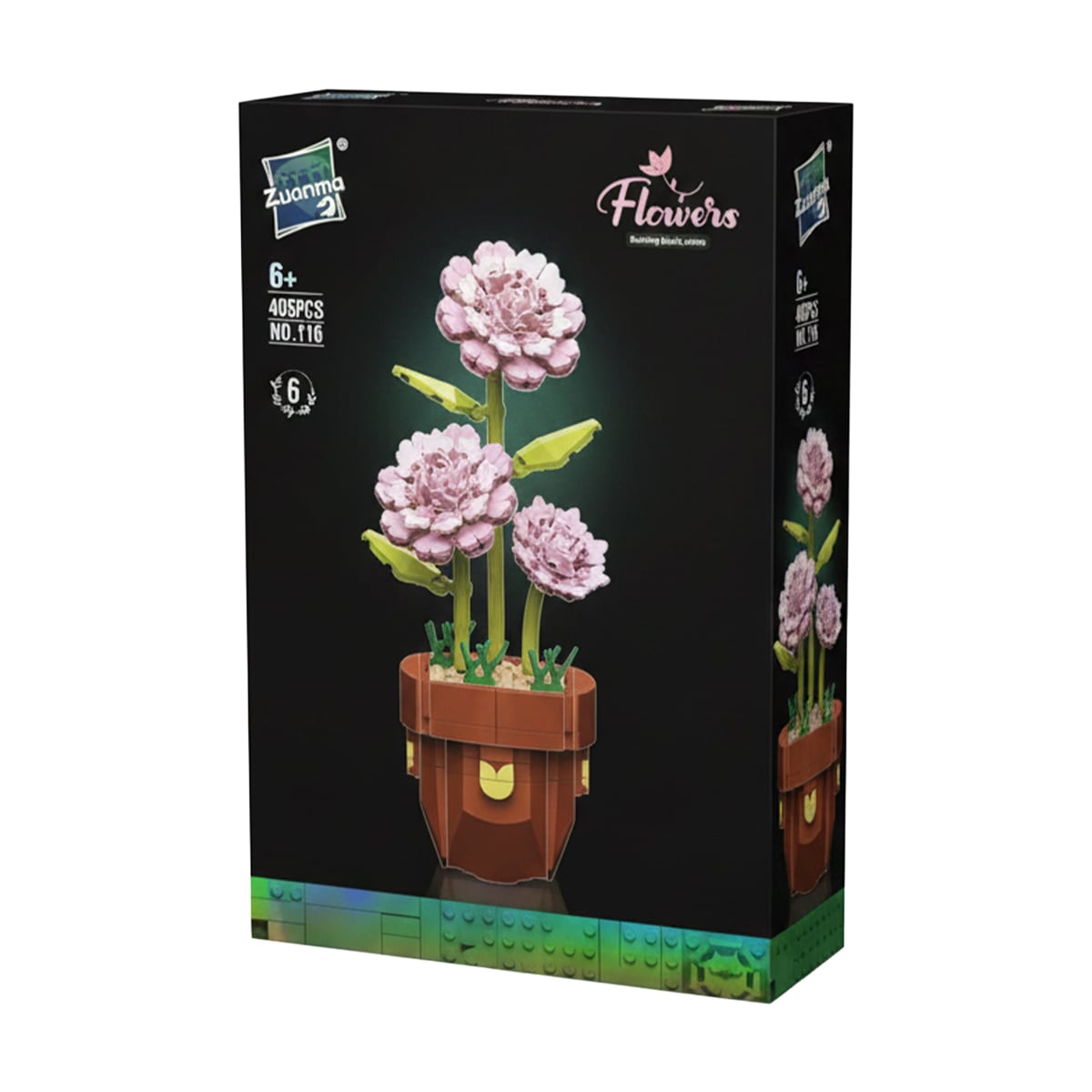 

Уцінка! Дитячий конструктор Zuanma Кольори весни, від 6 років, 405 деталей (WFM864570)