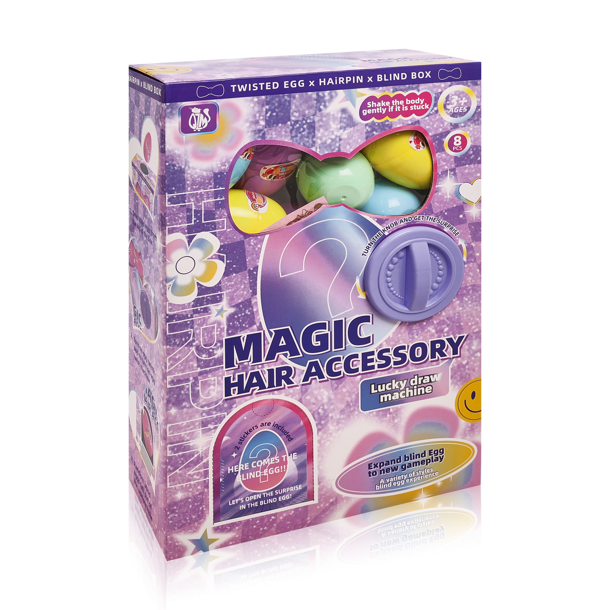 

Набір із 8 яєць-сюрпризів QIZHIMIAO Аксесуари, від 3 років (WFM884540)