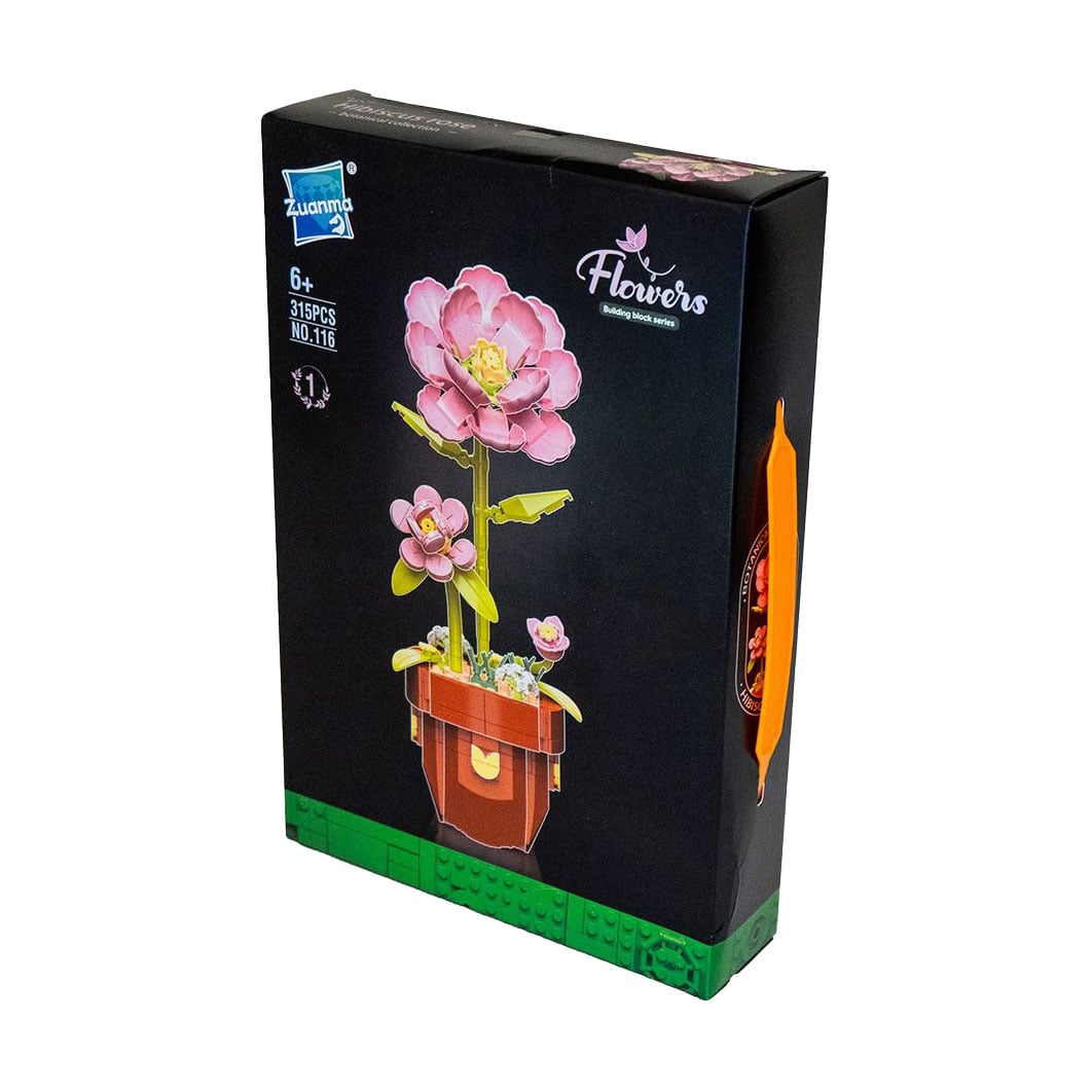 

Дитячий конструктор Zuanma Ніжний цвіт у горщику, від 6 років, 315 деталей (WFM864565)