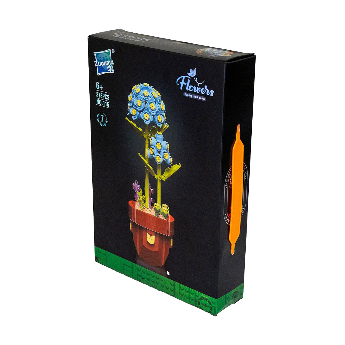 

Дитячий конструктор Zuanma Гортензія в горщику, від 6 років, 378 деталей (WFM864571)