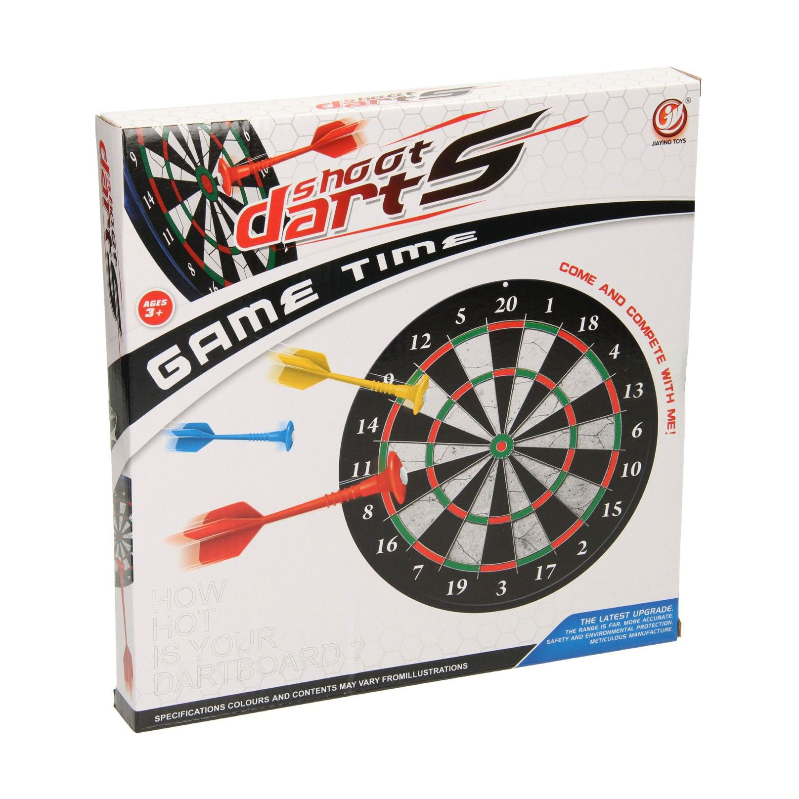 

Дитячий набір JIAYING TOYS для гри в дартс, від 3 років (WFM839073)