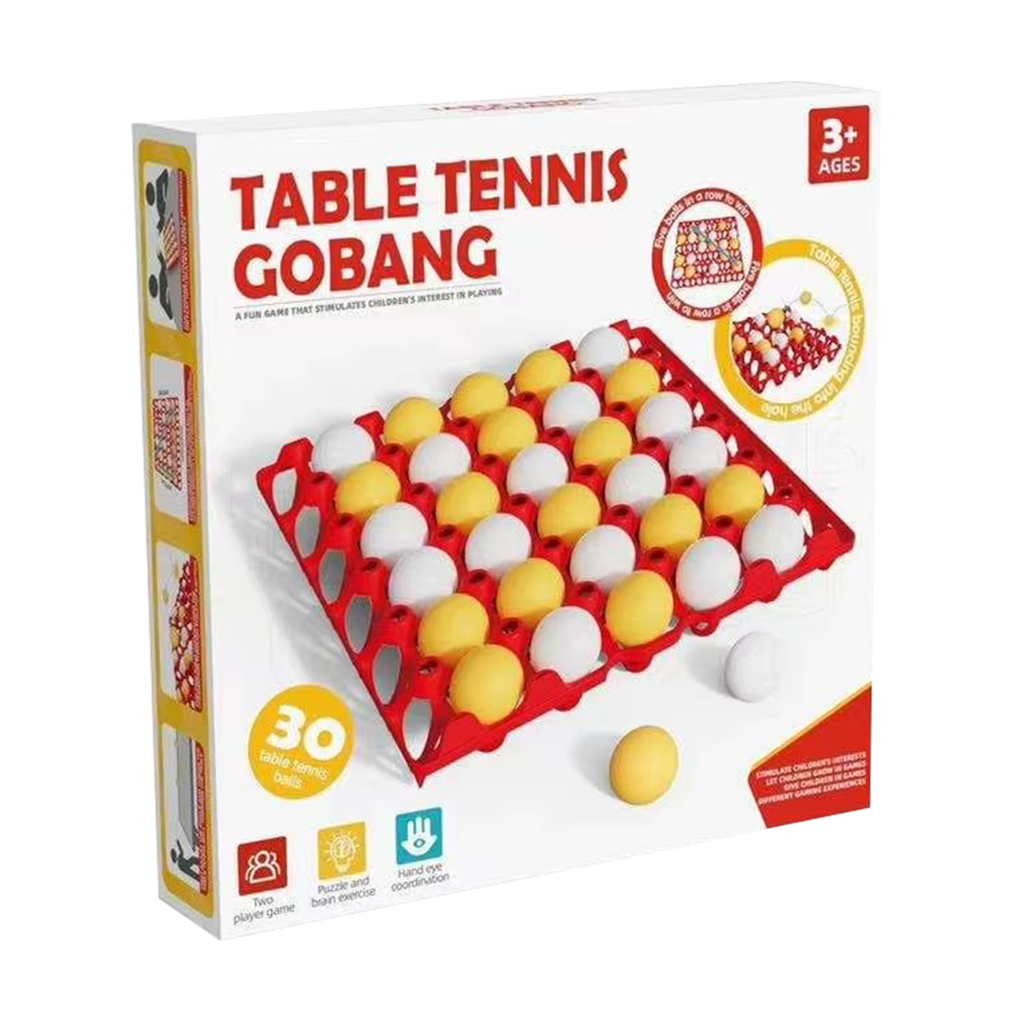 

Уцінка! Настільна гра TOYRA Пінг-понг, від 3 років, 29.4*5.6*29.4 см (25ANI033)
