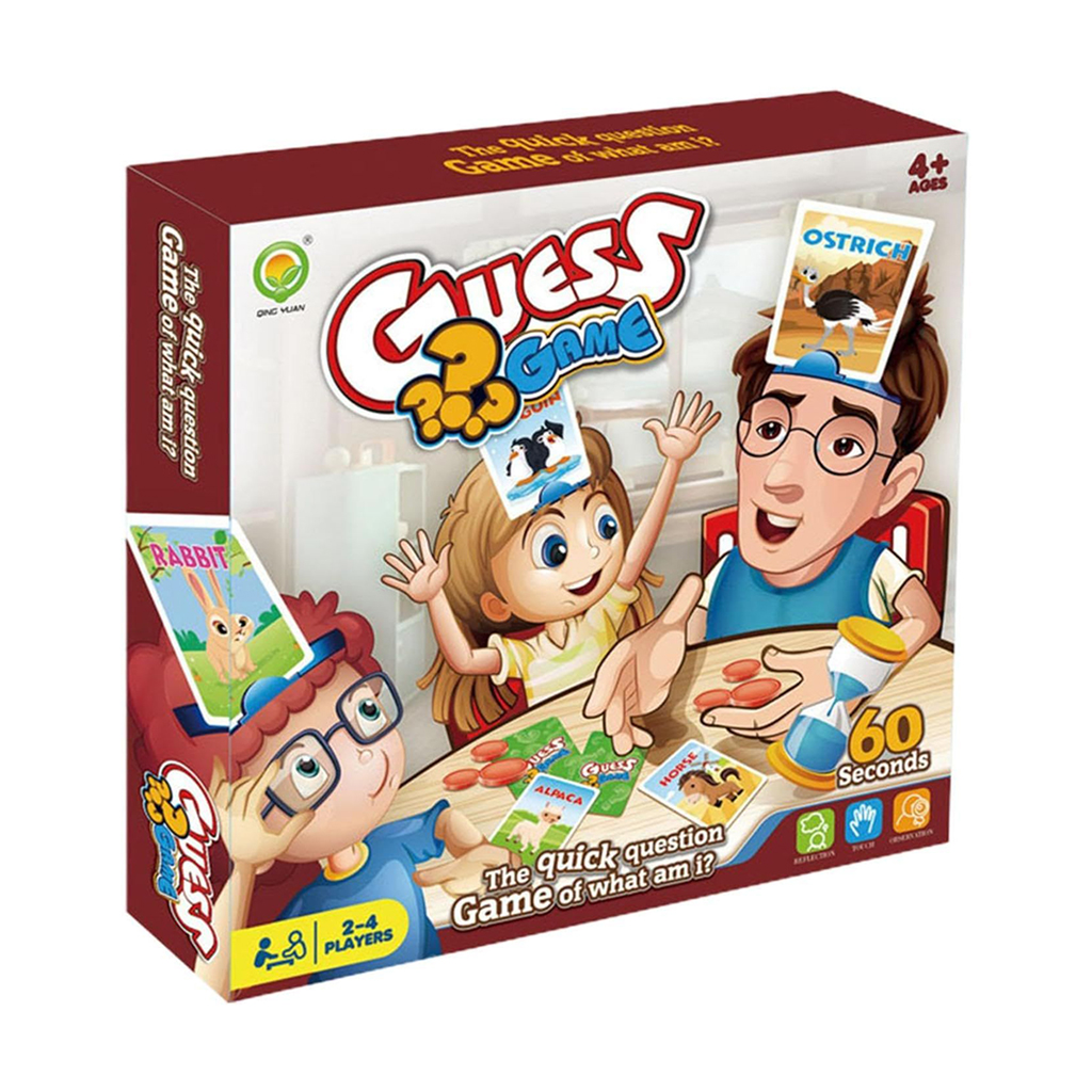 

Настільна гра QING YUAN Хто я, від 4 років, 27*26*4 см (25ANI035)