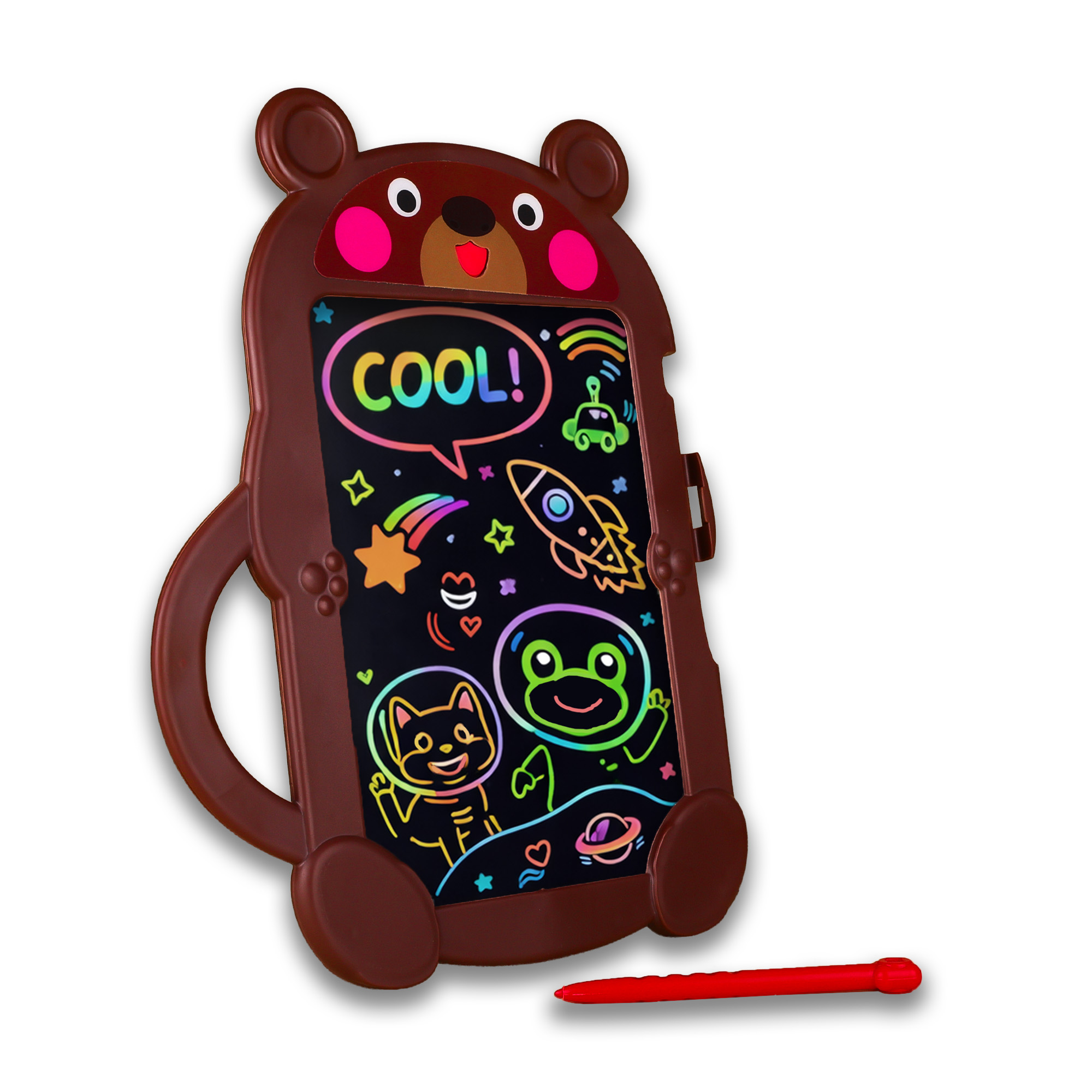 

Дитяча дошка для малювання Babik з 3D-ефектом Найкращий друг, коричневий (W8086)