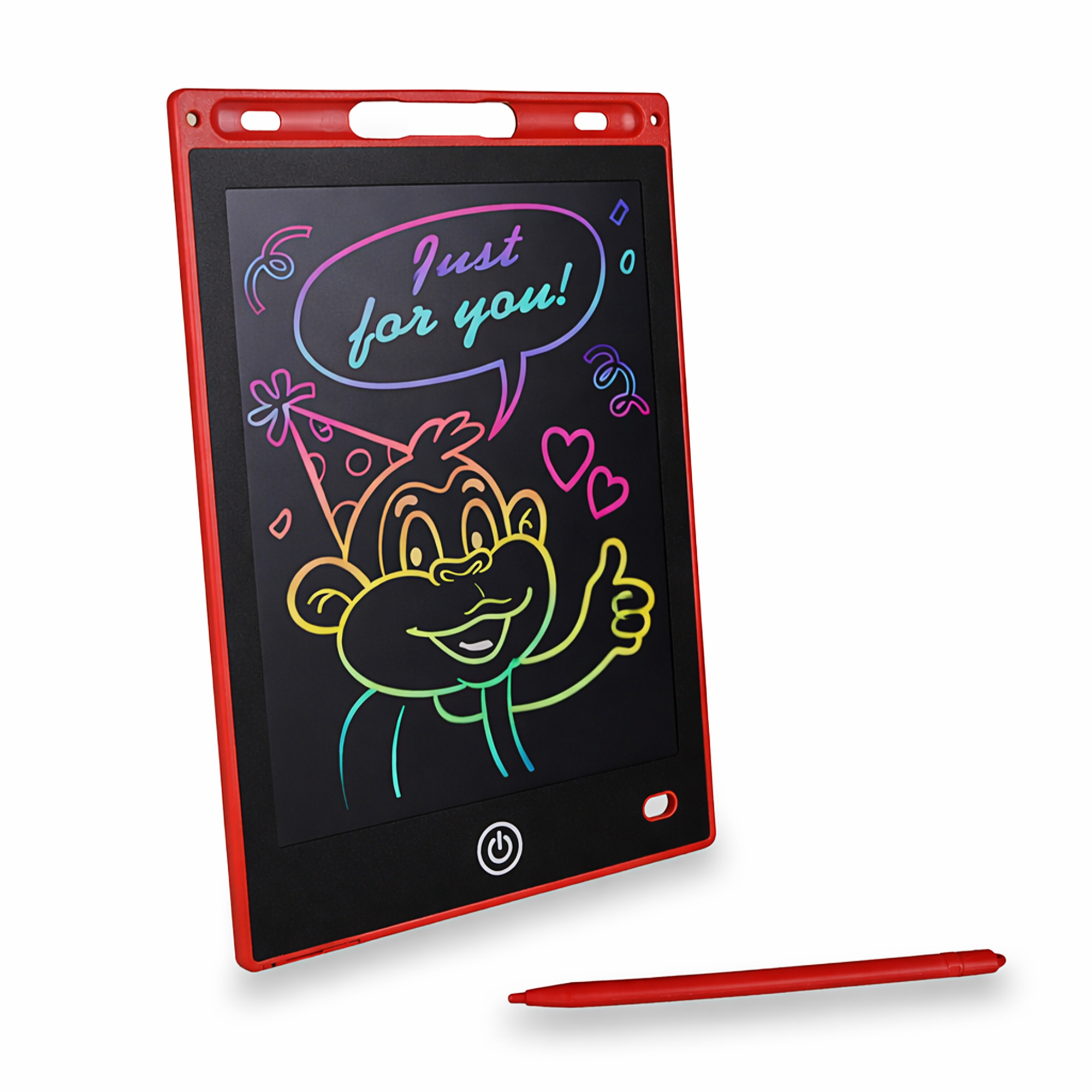 

Дитяча дошка для малювання з 3D-ефектом Babik Мої малюнки, червона, від 3 років (8502)