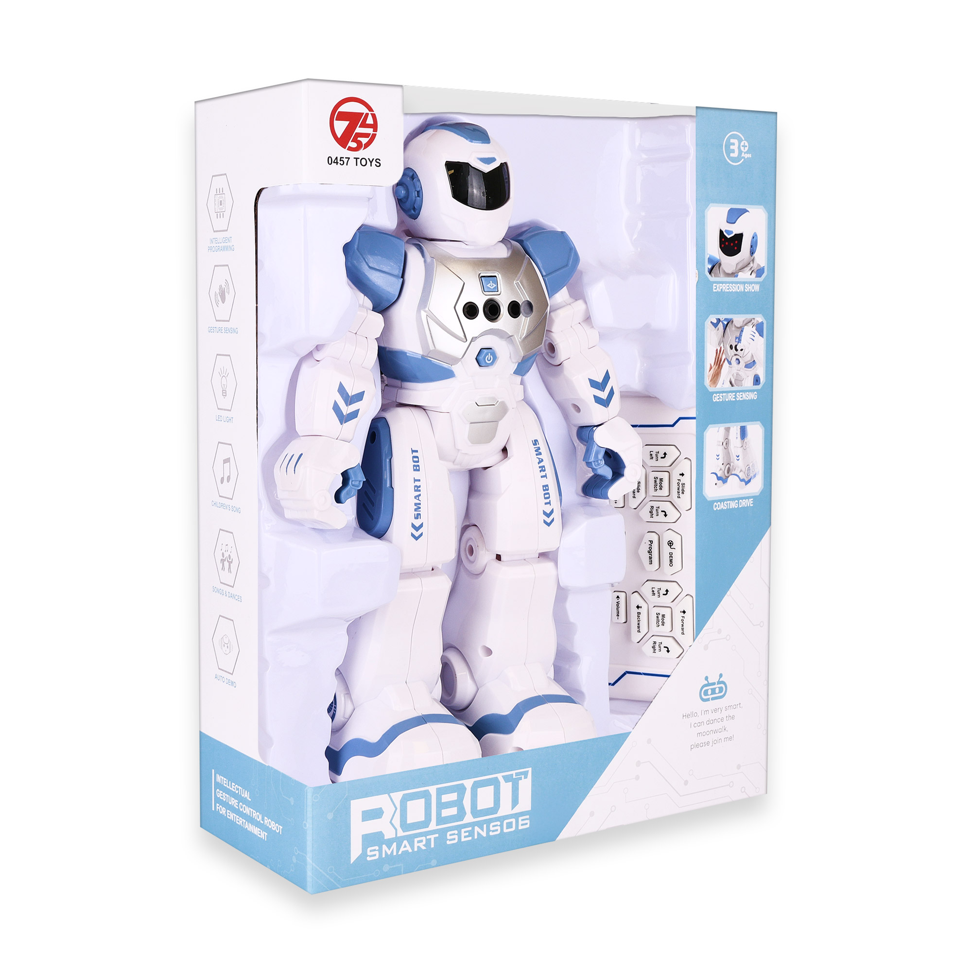 

Інтерактивний робот 0457 TOYS на радіокеруванні, від 3 років, 31*23*10 см (606-33)