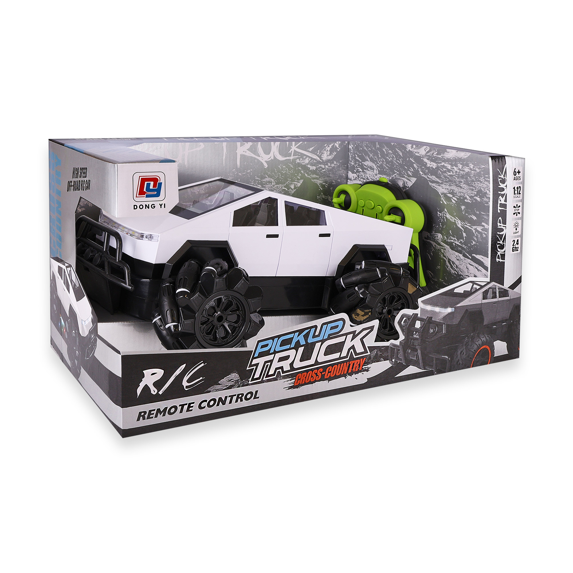 

Уцінка! Дитячий позашляховий автомобіль DONG YI Пікап, на радіокеруванні, від 6 років, 39*20.6*21 см (0855-246)