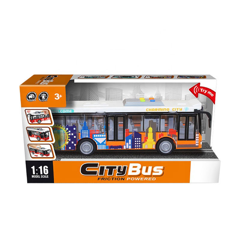 

Дитяча іграшка YJF Автобус міста, від 3 років, 32*11*16.5 см (A1119-5)