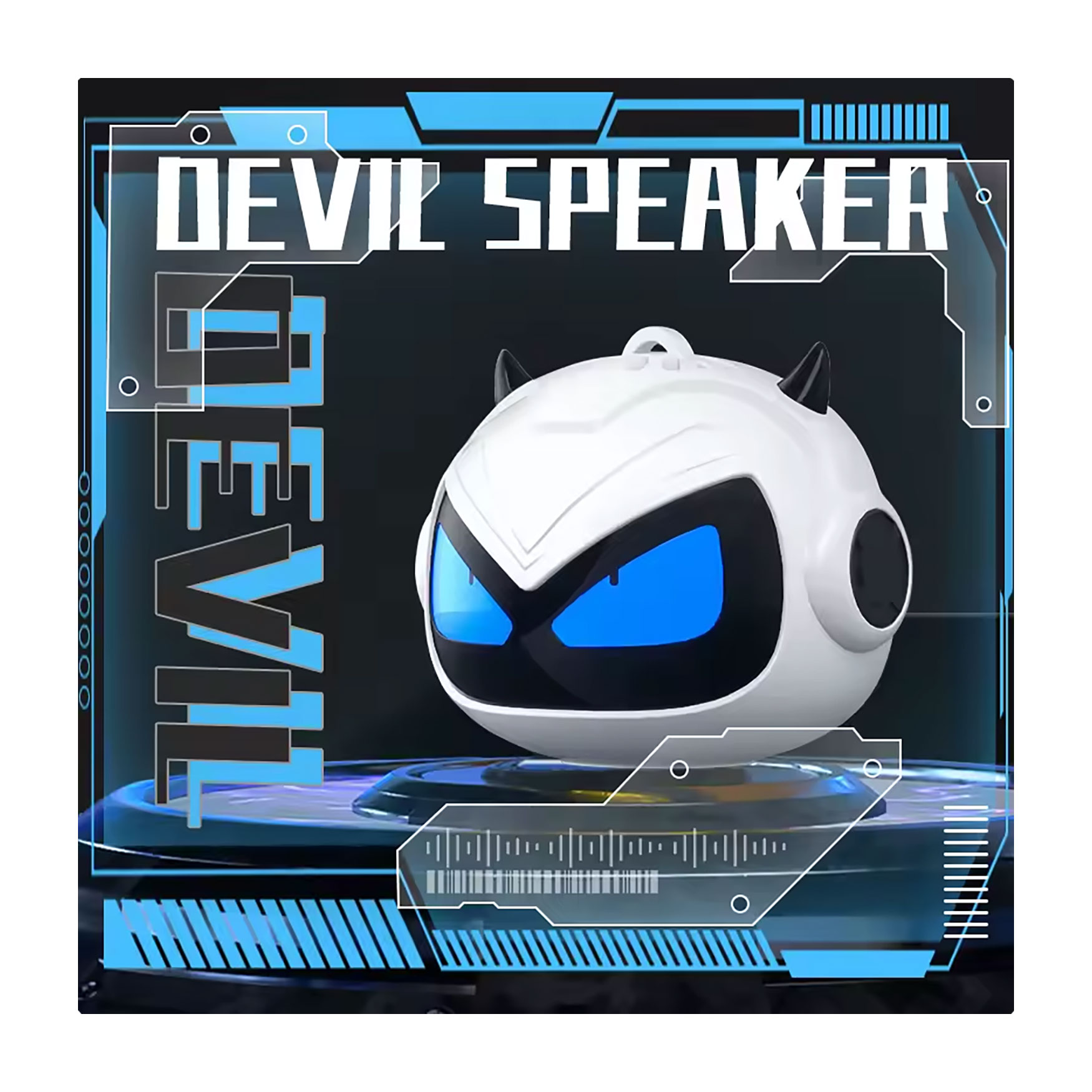 

Дитяча колонка TOYRA Монстрик DJ біла (25ACF002)