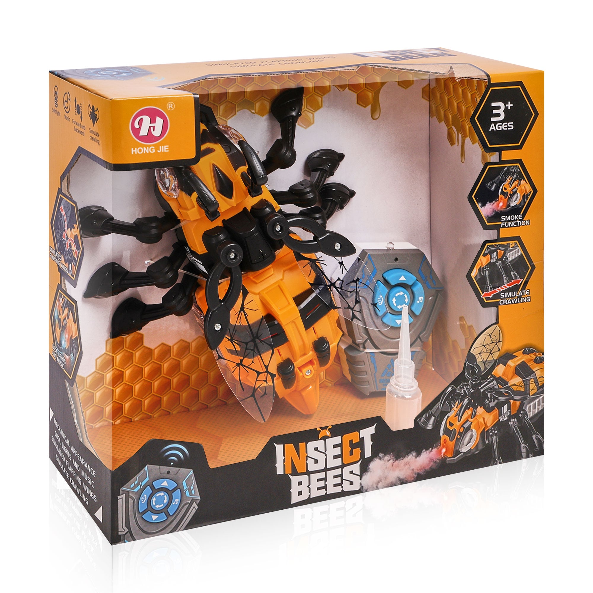 

Дитяча іграшка на радіокеруванні HONG JIE Бджола, від 3 років (WFM812213)
