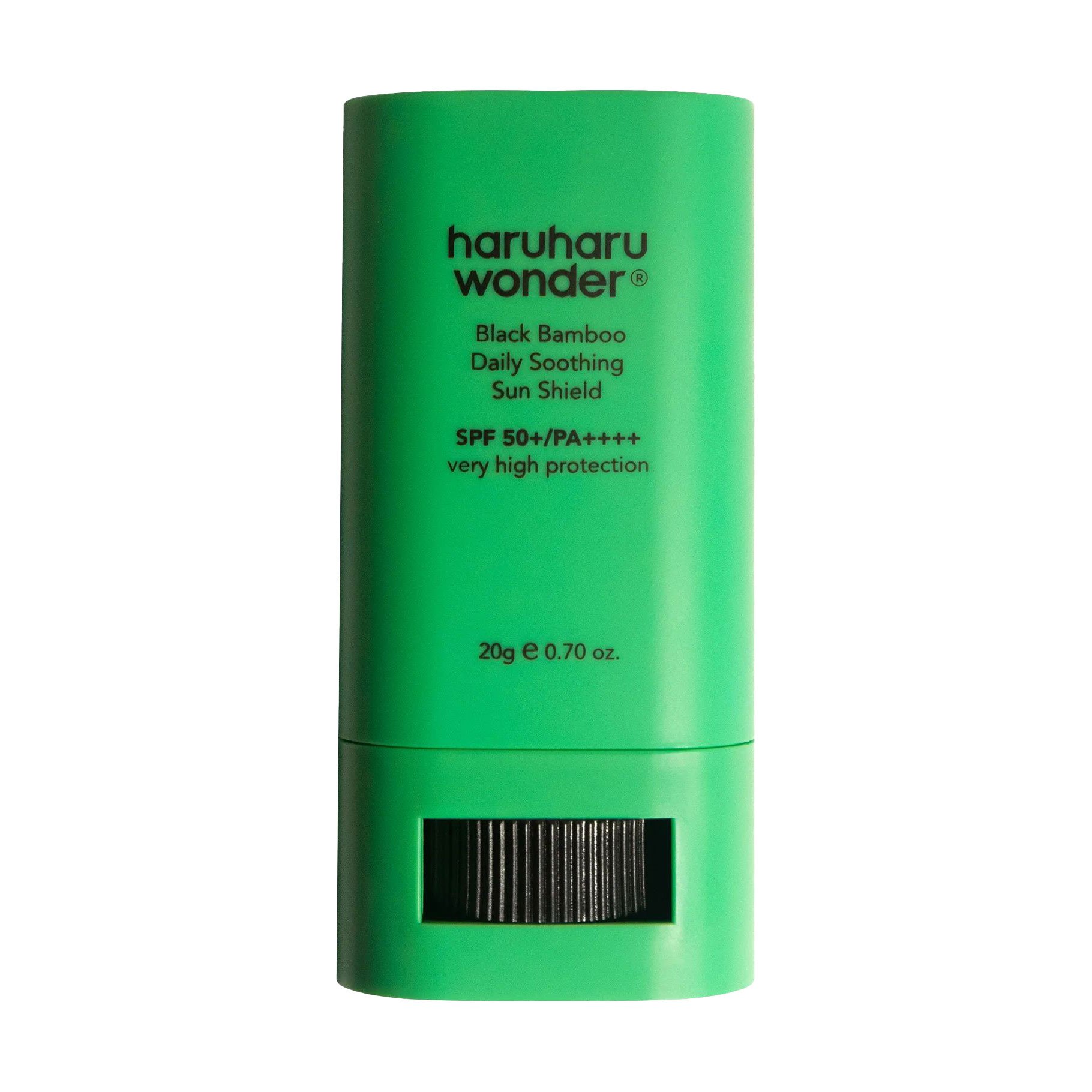 

Сонцезахисний стік для обличчя Haruharu Wonder Black Bamboo Daily Soothing Sun Shield SPF 50+ PA++++, 20 г