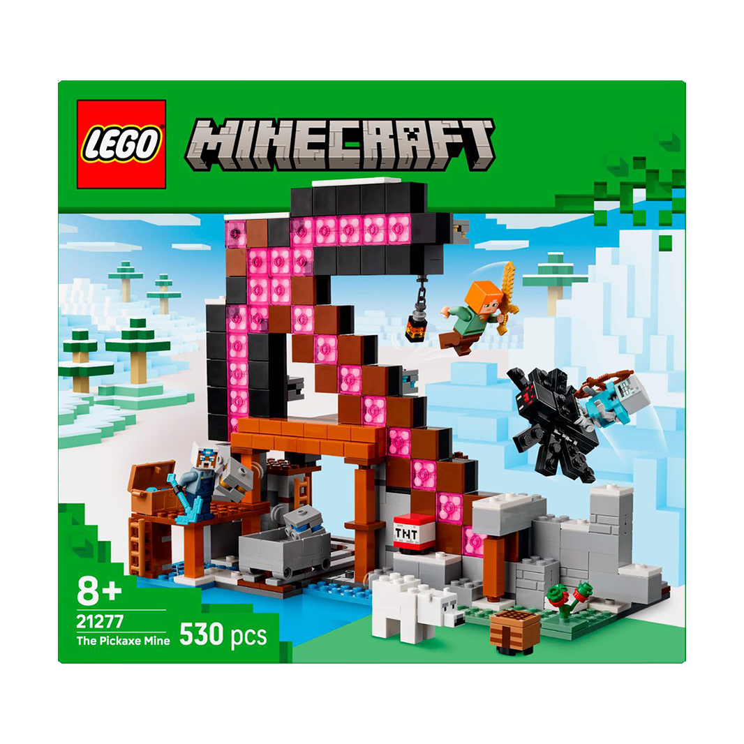 

Конструктор LEGO Minecraft Шахта Кайло, 530 деталей, від 8 років (21277)