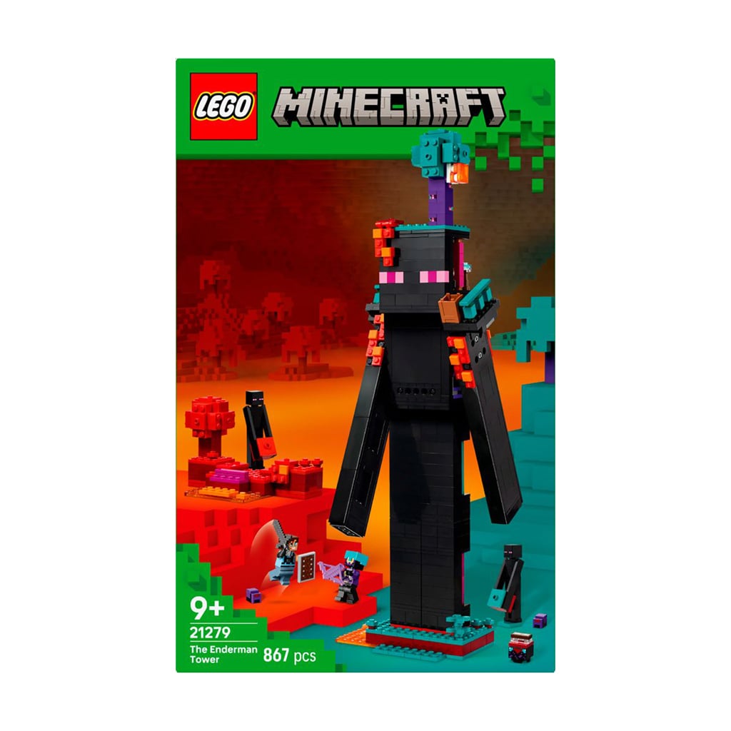

Уцінка! Конструктор LEGO Minecraft Вежа Ендермена, 867 деталей, від 9 років (21279)