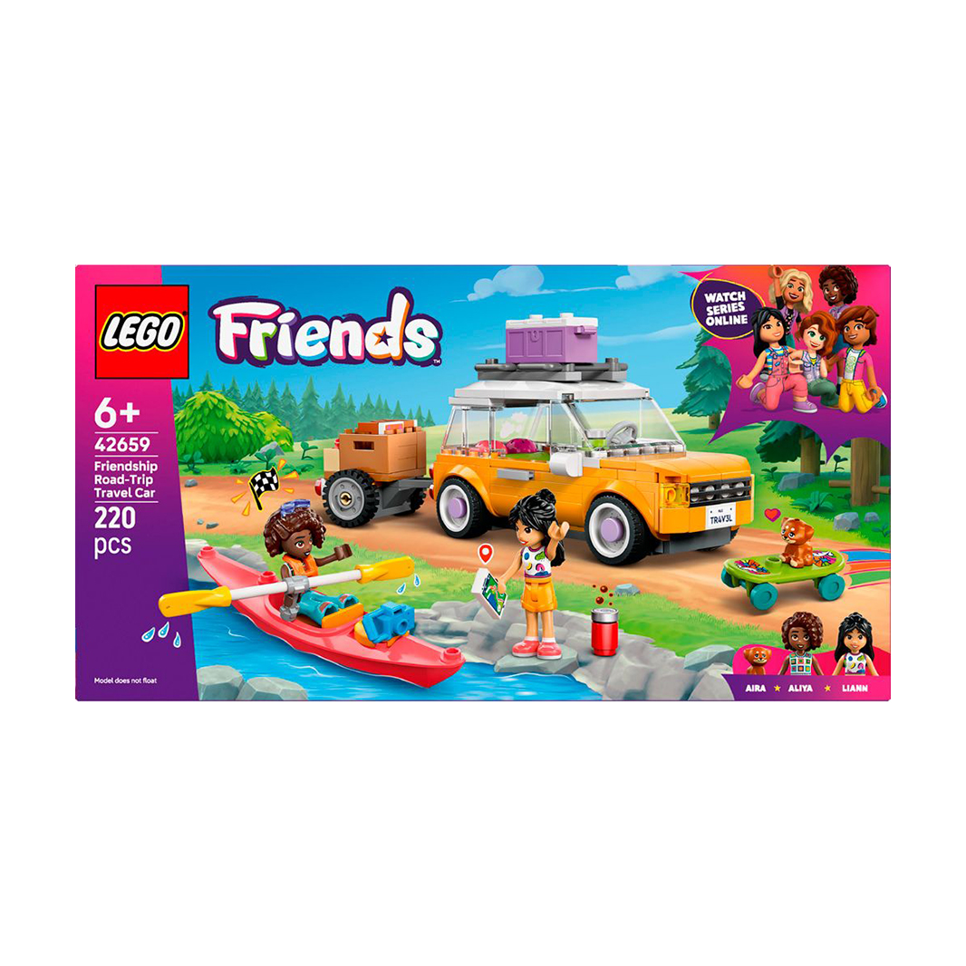 

Конструктор LEGO Friends Автомобіль для подорожей із друзями, 220 деталей, від 6 років (42659)