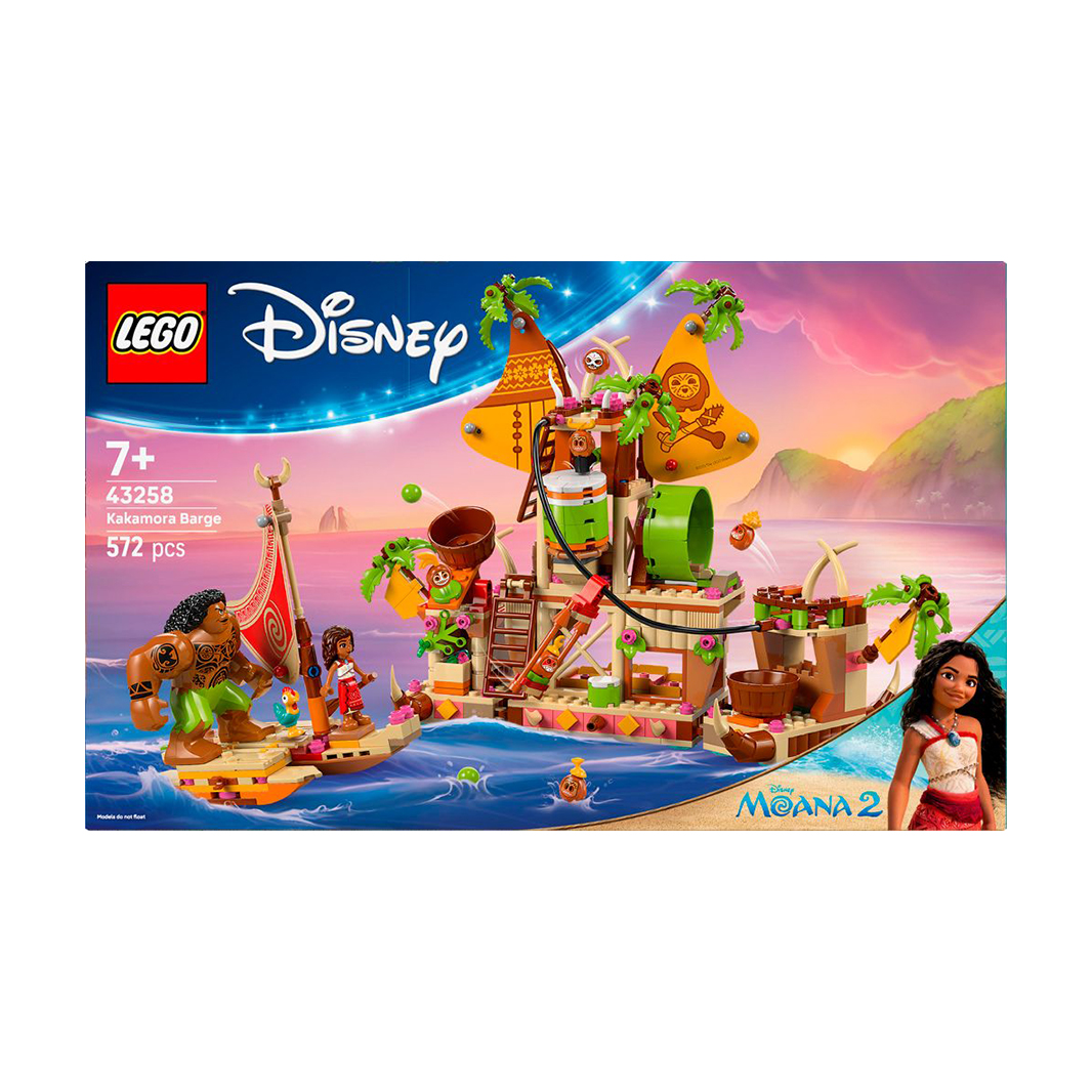 

Конструктор LEGO Disney Моана 2: Баржа Какамора, 572 деталі, від 7 років (43258)