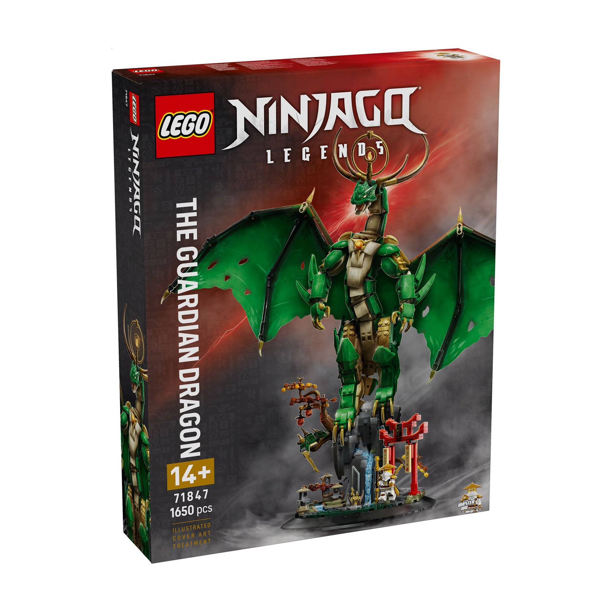

Конструктор LEGO Ninjago Вартовий дракон, 1650 деталей, від 14 років (71847)