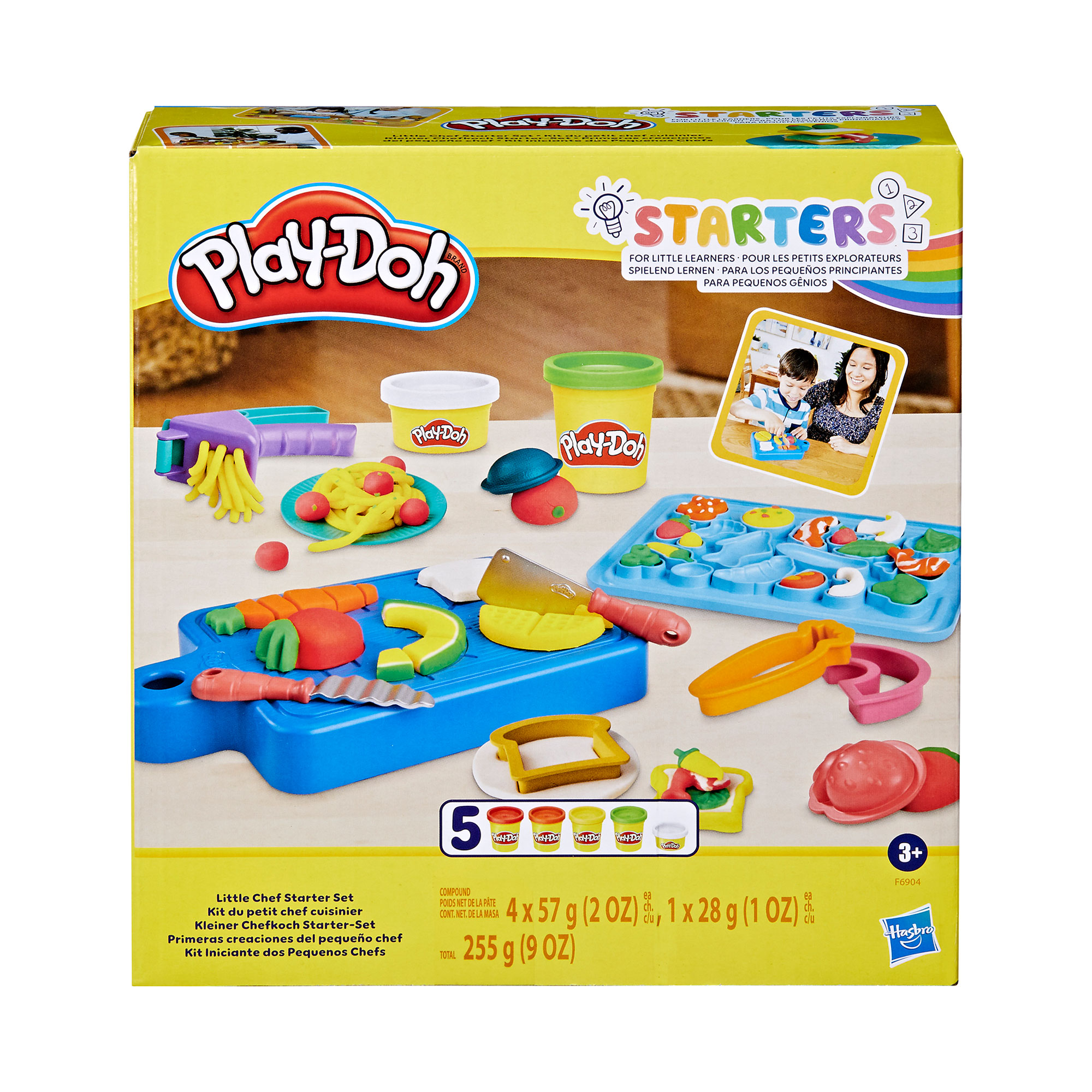 

Набір для ліплення Play-Doh Маленький кухар, від 3 років, 19 деталей (F6904)