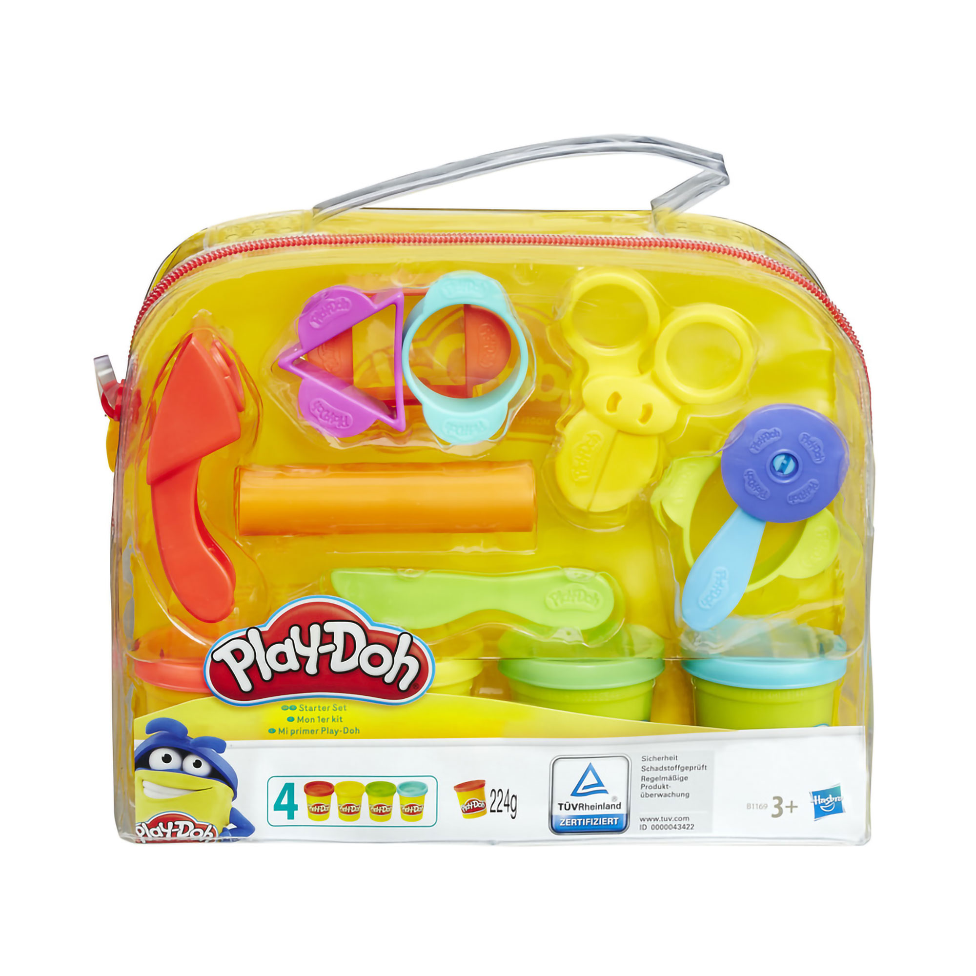

Набір для ліплення Play-Doh Базовий, від 3 років, 14 деталей (B1169)