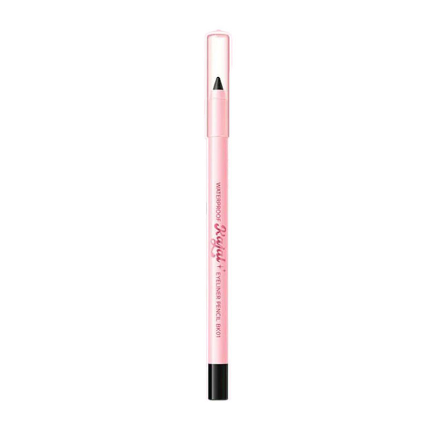 

Водостійкий олівець-каял для очей Pinkflash Waterproof Kajal Eeyliner Pencil BK01 Black, 2 г