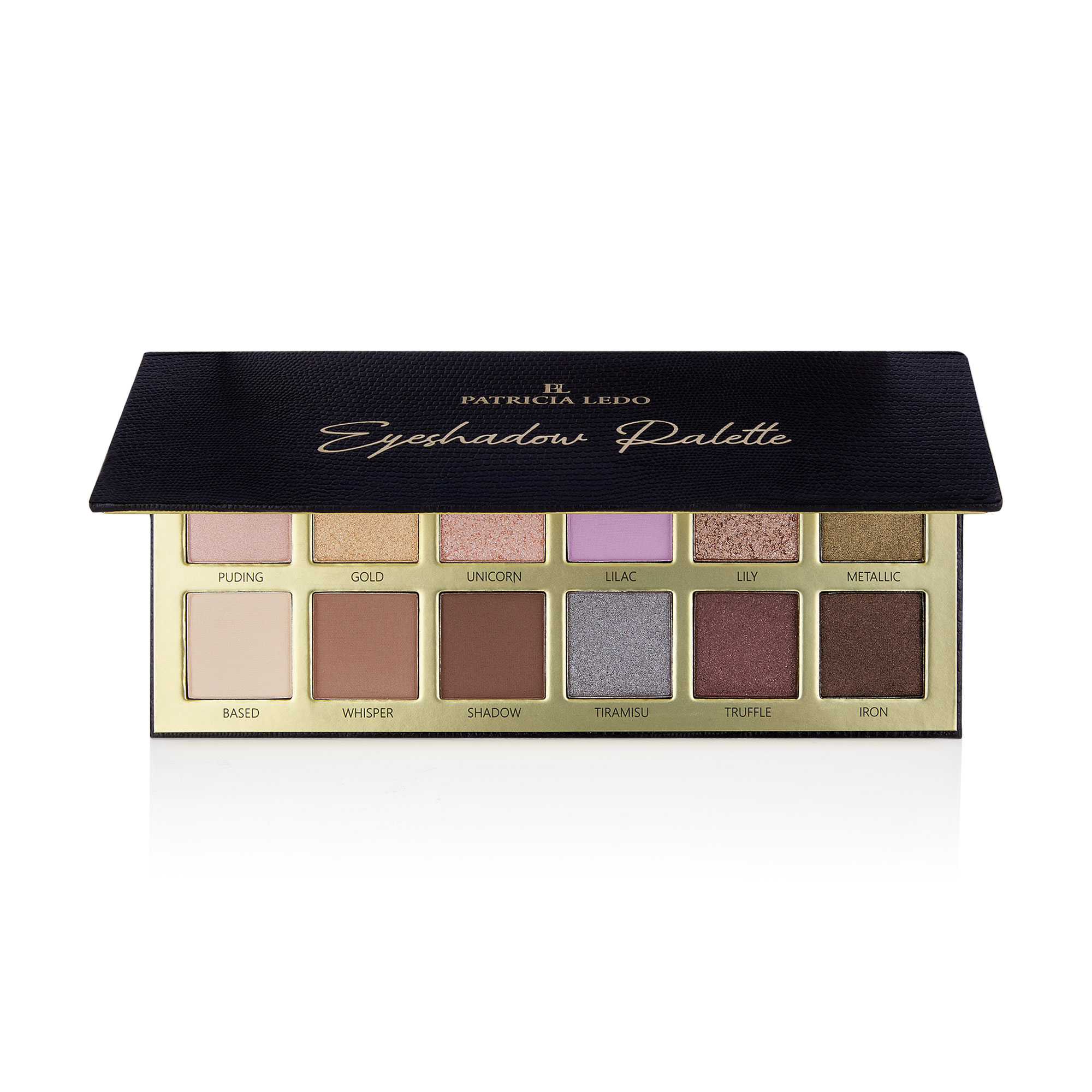 

Палетка тіней для повік Patricia Ledo Eyeshadow Palette 12 відтінків, 12 г (Тестер)
