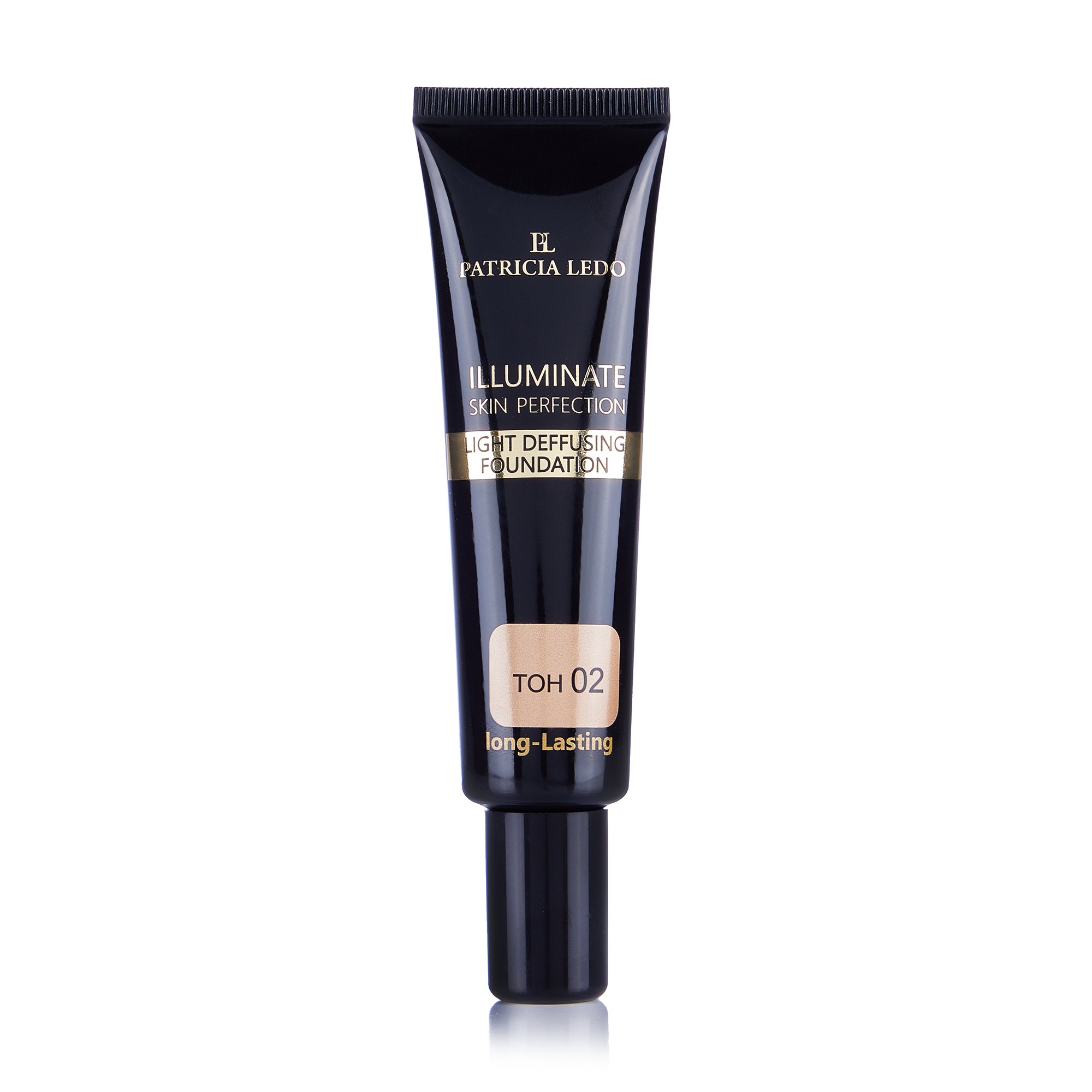 

Суперстійкий тональний крем для обличчя Patricia Ledo Light Deffusing Foundation тон 02, 30 мл (Тестер)