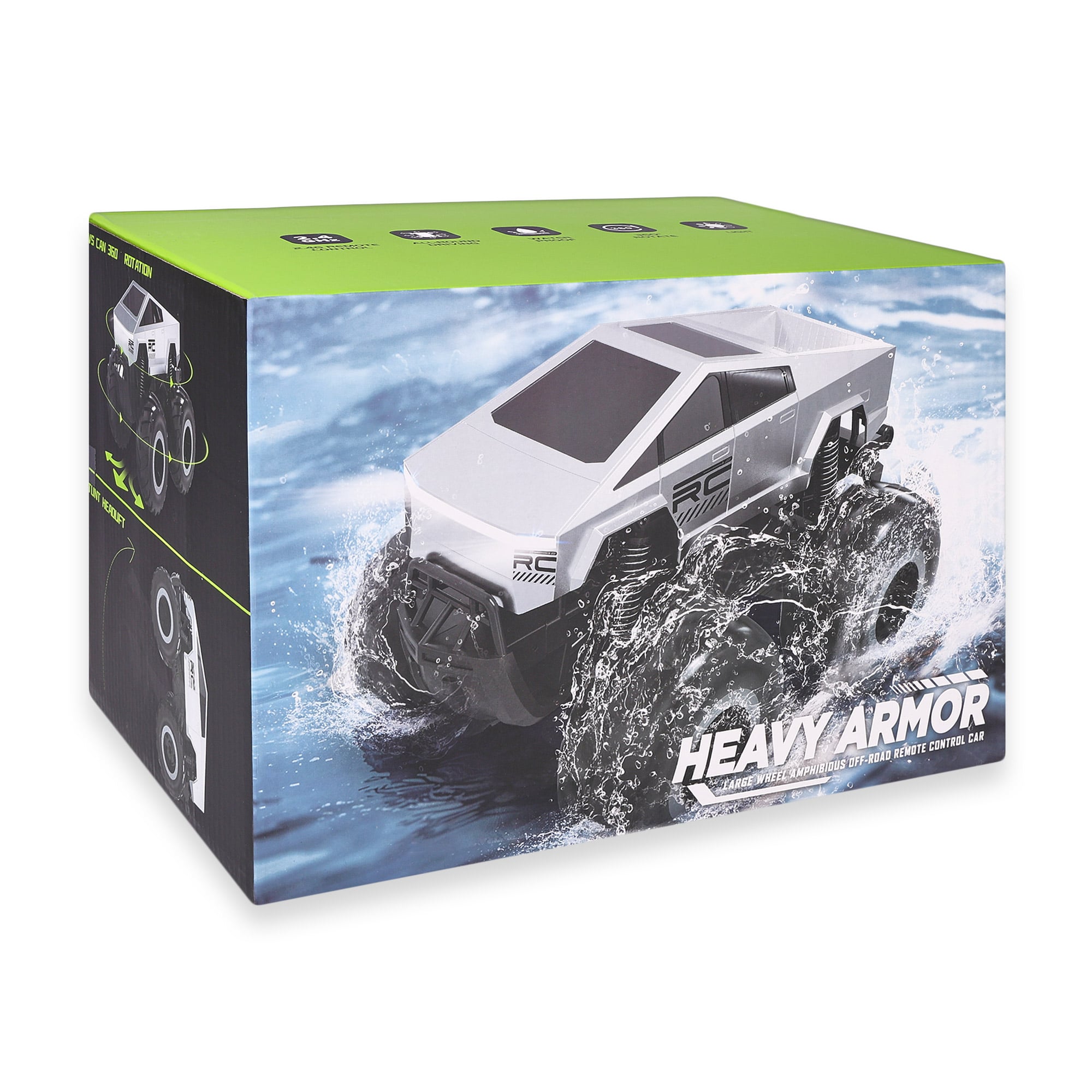 

Уцінка! Дитяча іграшка на радіокеруванні JINDE TOYS Позашляховик Амфібія, від 5 років, 28.8*18.8*20.6 см (AJ030795)